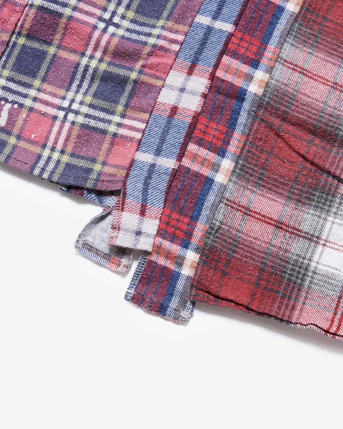 Flannel Shirt - 7 Cuts Wide Shirt - Assorted