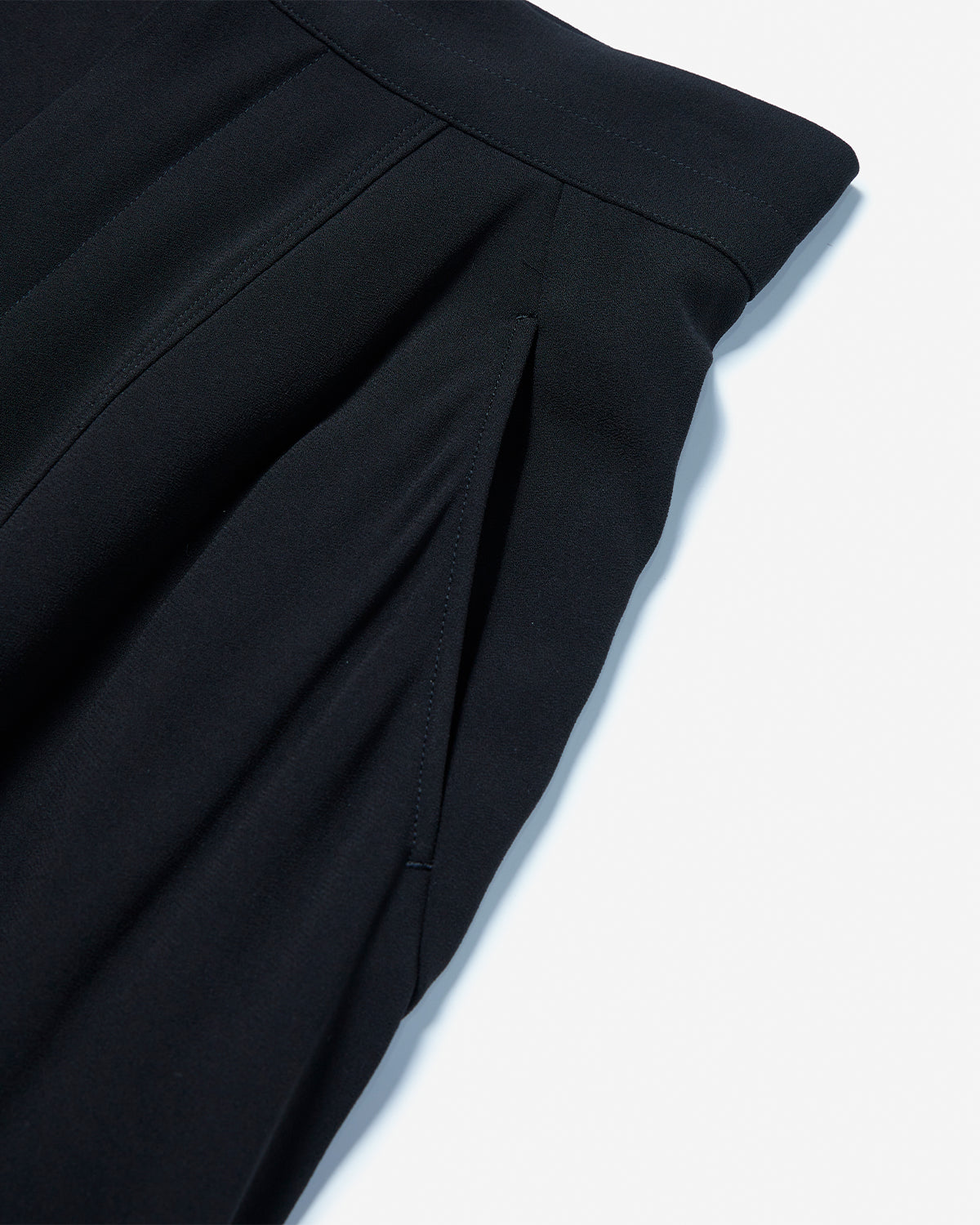 Slit Long Skirt - Black