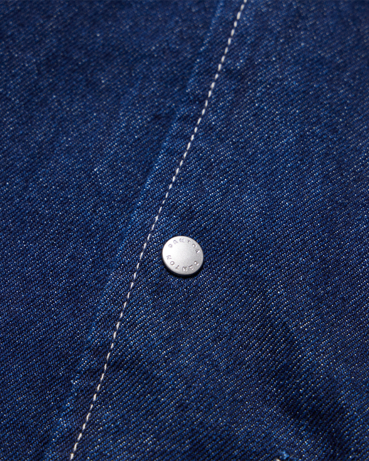 Mens Denim Shirt Jacket - Indigo Denim