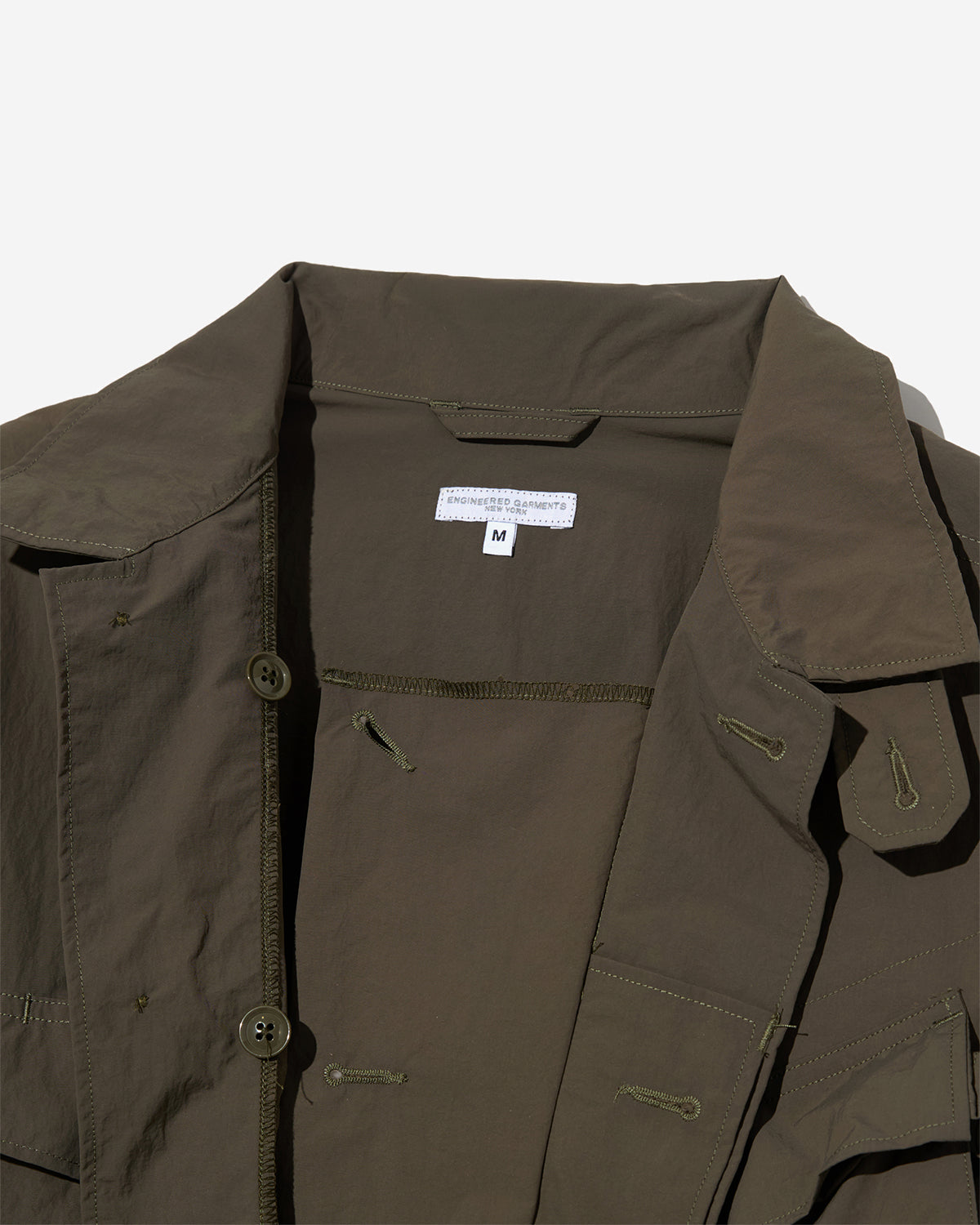 BDU Jacket - Olive Polyester Taslan