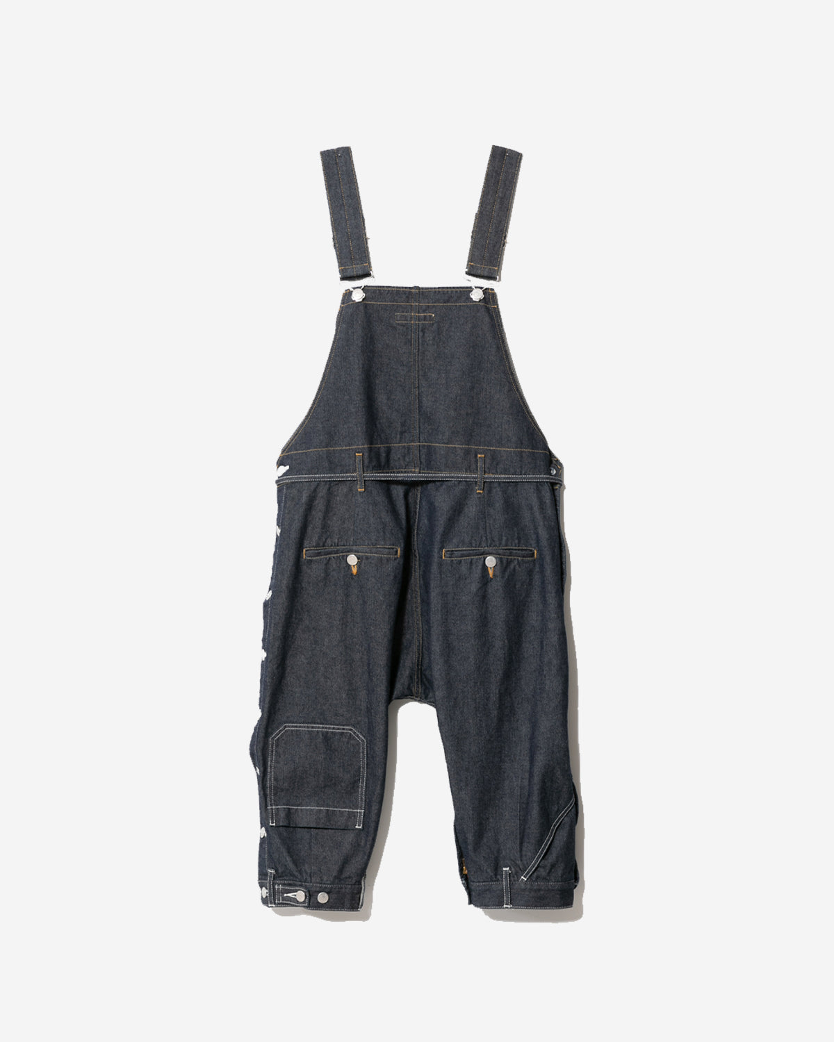 Double End Left Hand Twill Denim Overall - Indigo