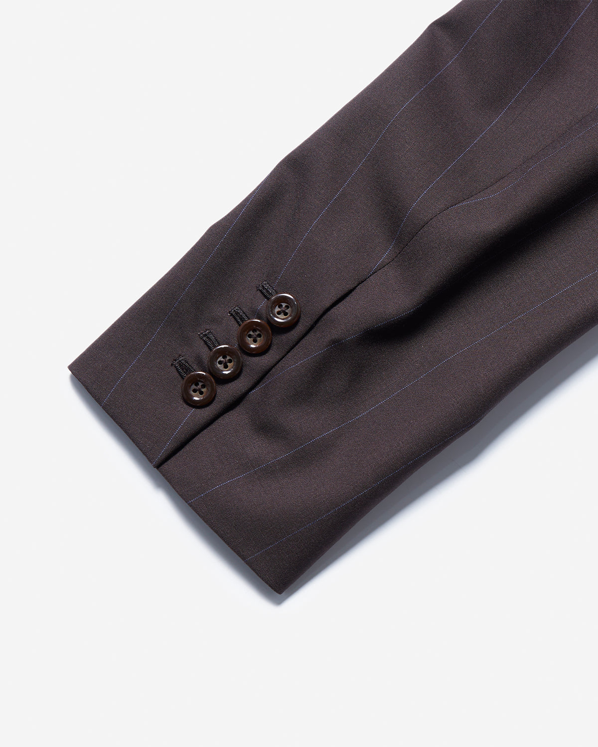 Ulster Collar Short JKT - Chocolate
