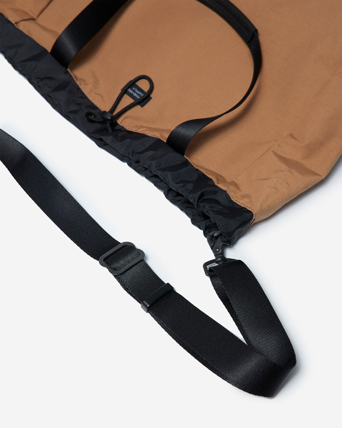 Simplicity 2Way Draw String Tote - Mocha