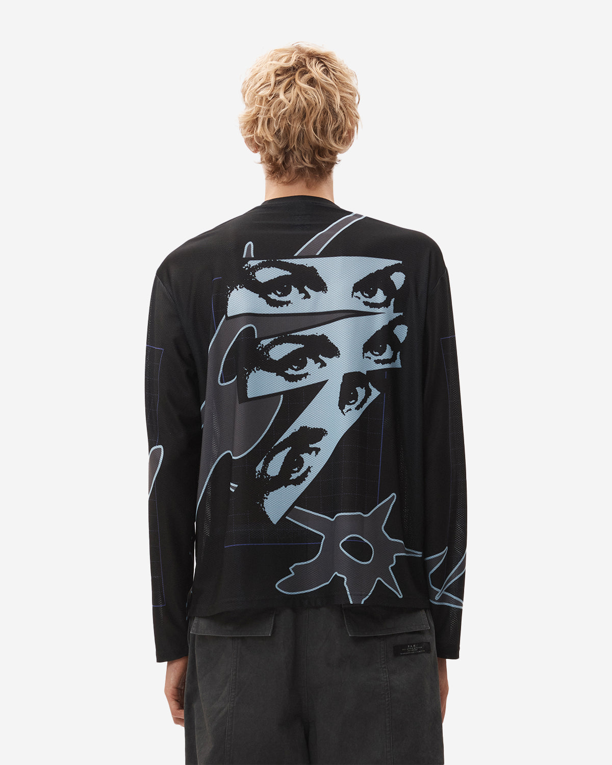 Clear Sighted Mtb Mesh LS Top - Black