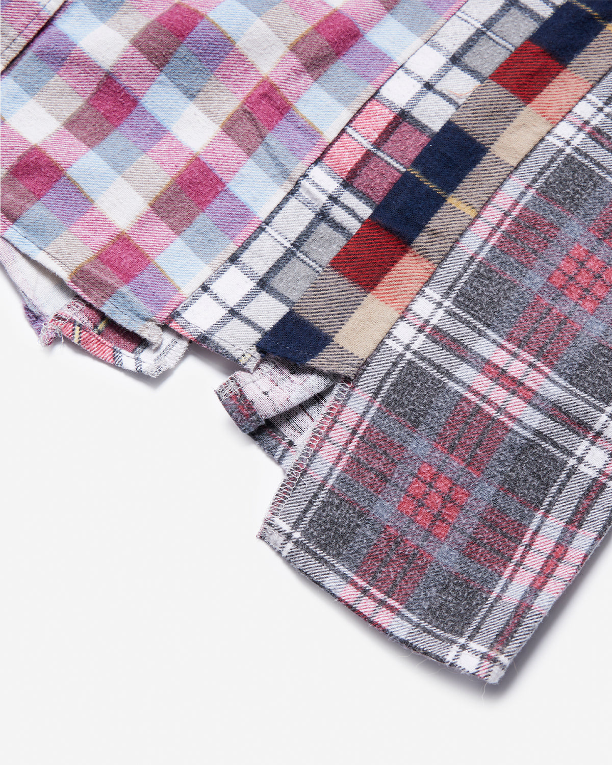 Flannel Shirt - 7 Cuts Wide Shirt - Assorted