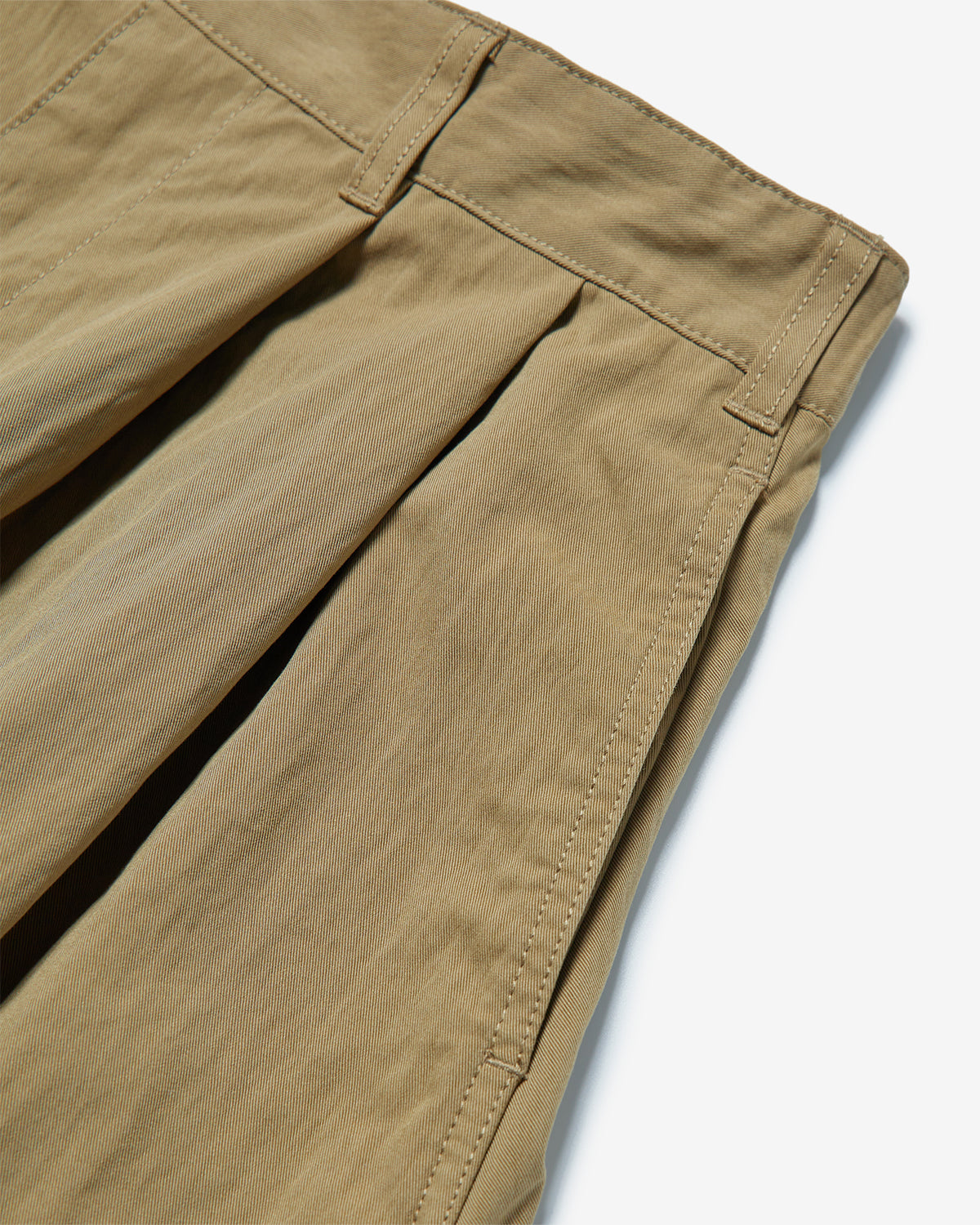 Womens CN Typewriter 2Tuck Skirt - Dk.Beige