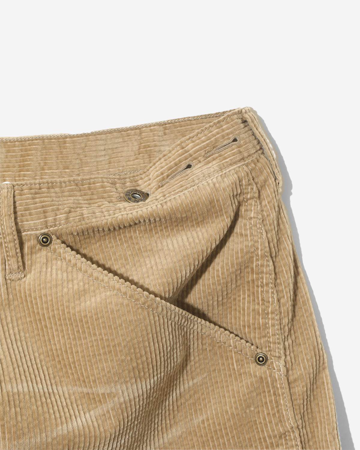 Painter Huge Shorts - Corduroy - Khaki