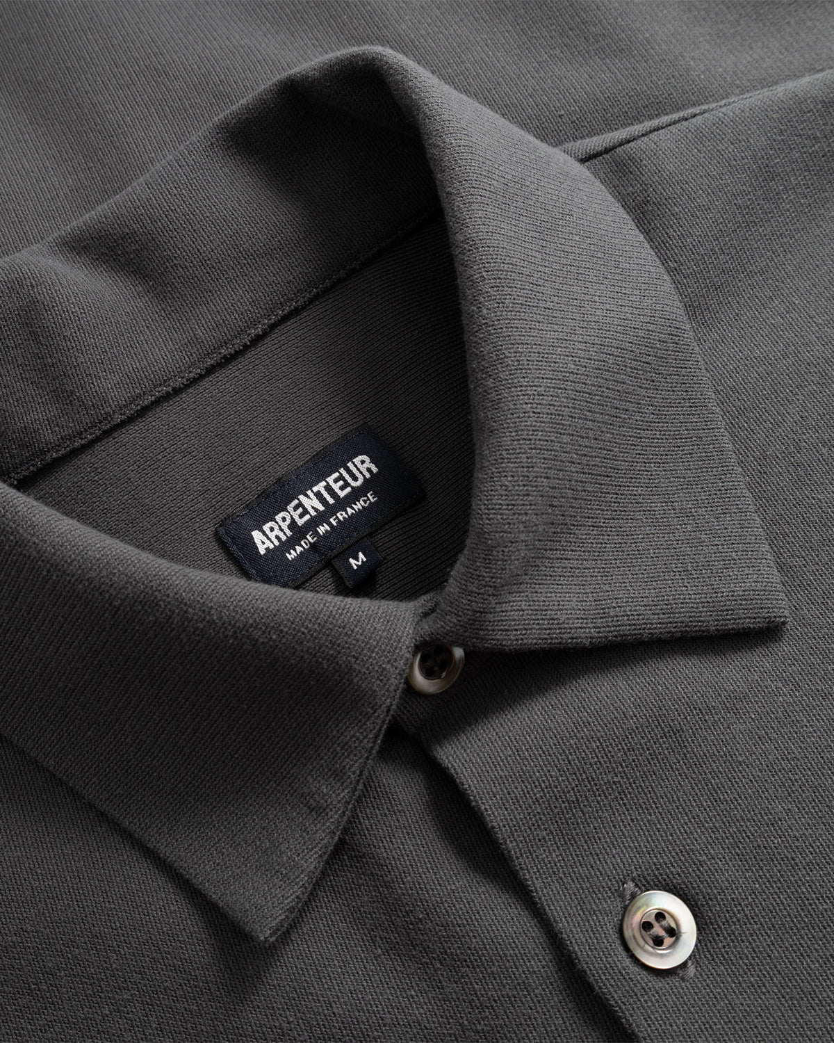 Opto - Long Sleeve Shirt - Charcoal