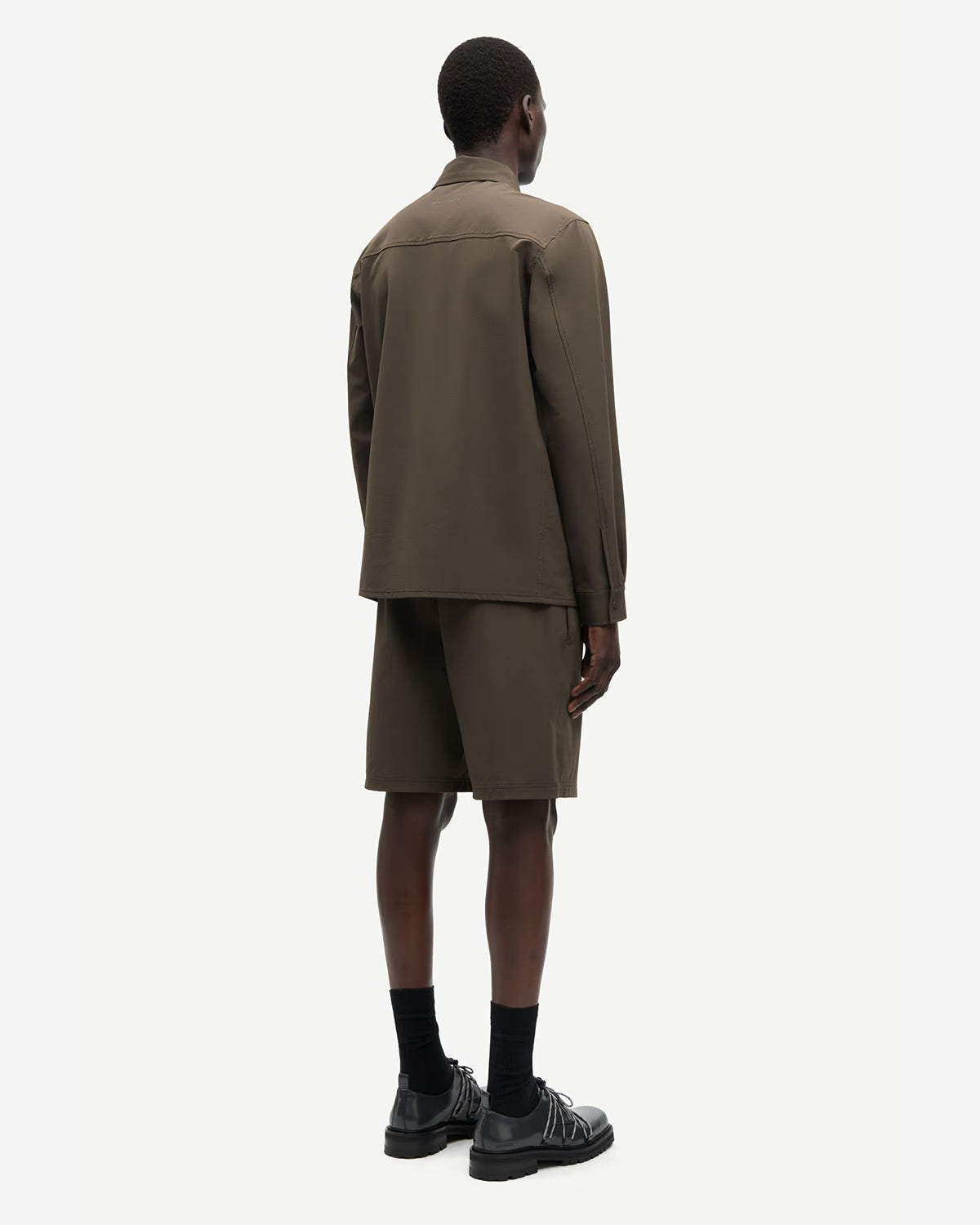 Sadamon X Overshirt - Black Olive