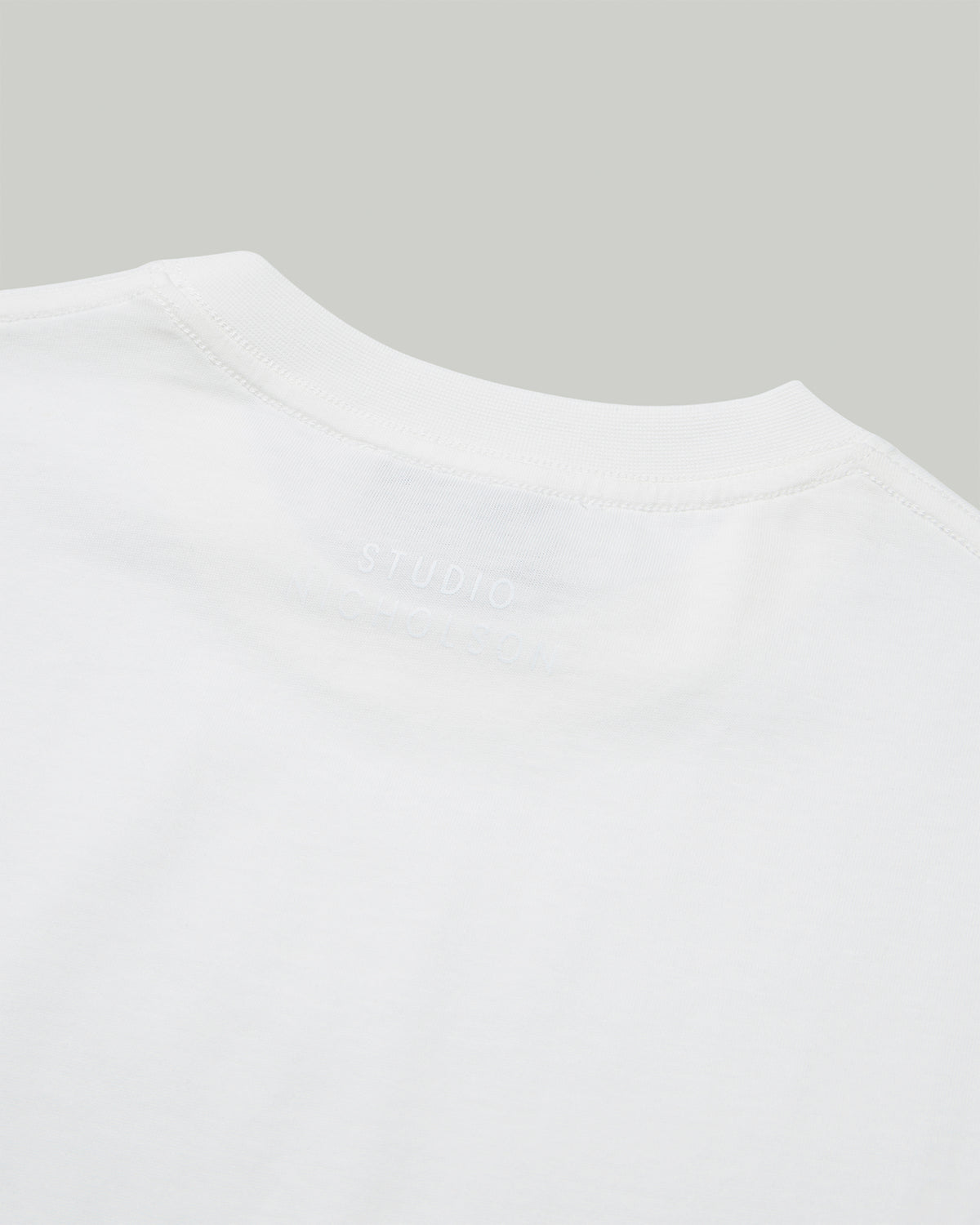 Marine - Jersey Perfect Tee - Off White