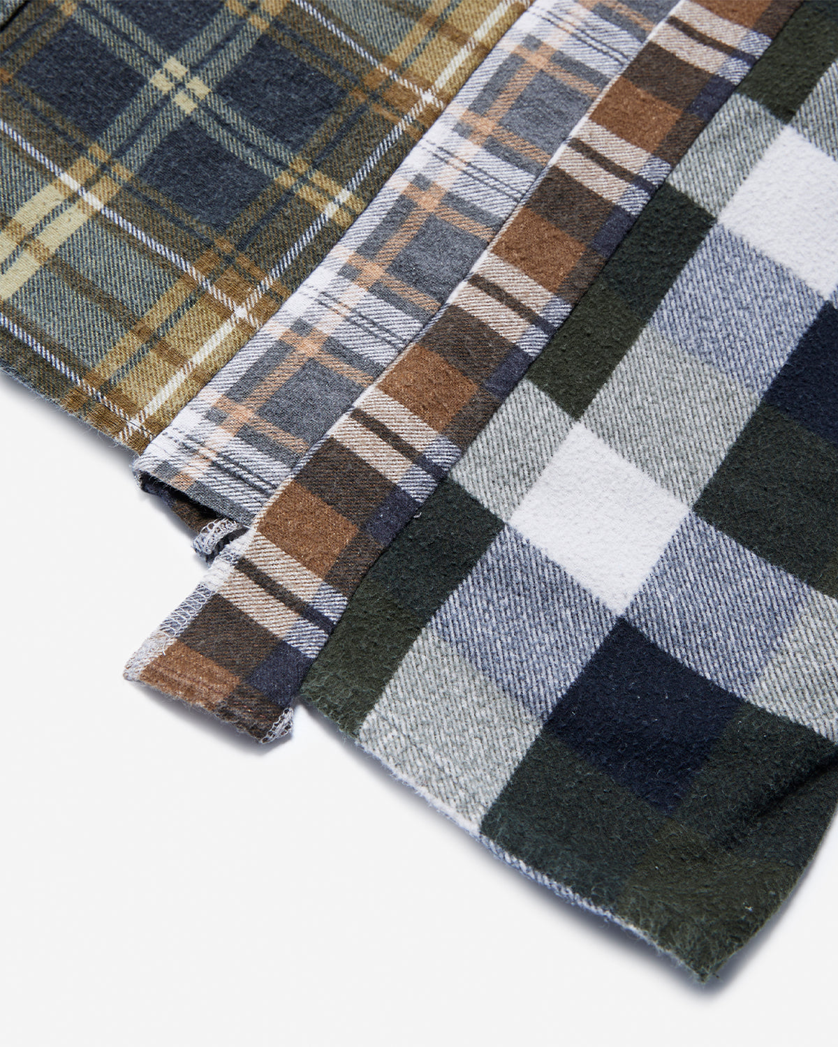Flannel Shirt - 7 Cuts Wide Shirt - Assorted