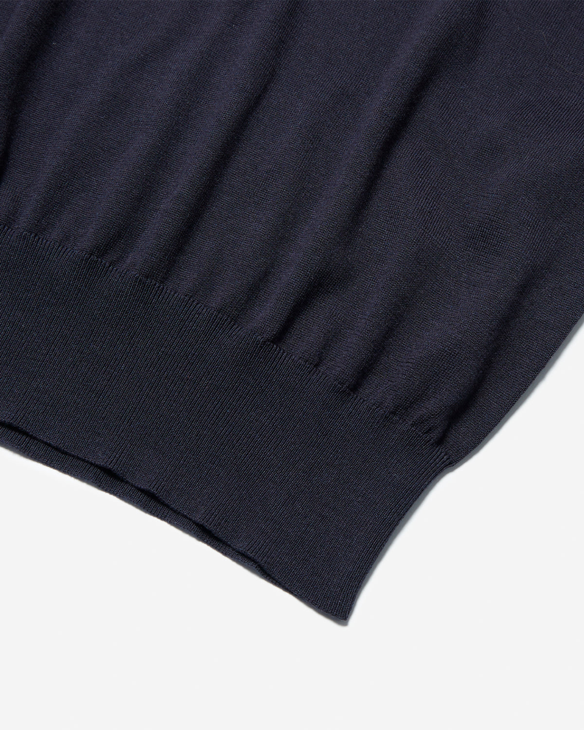 Tolsa - Knitted Polo - Dark Navy