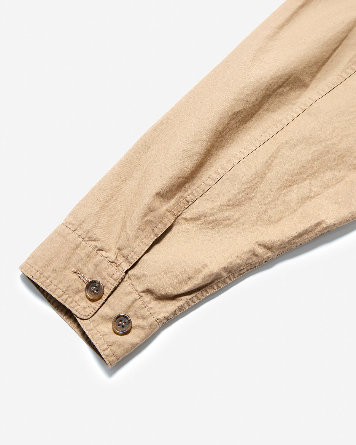 Mens Downproof Work Jacket - Light Beige