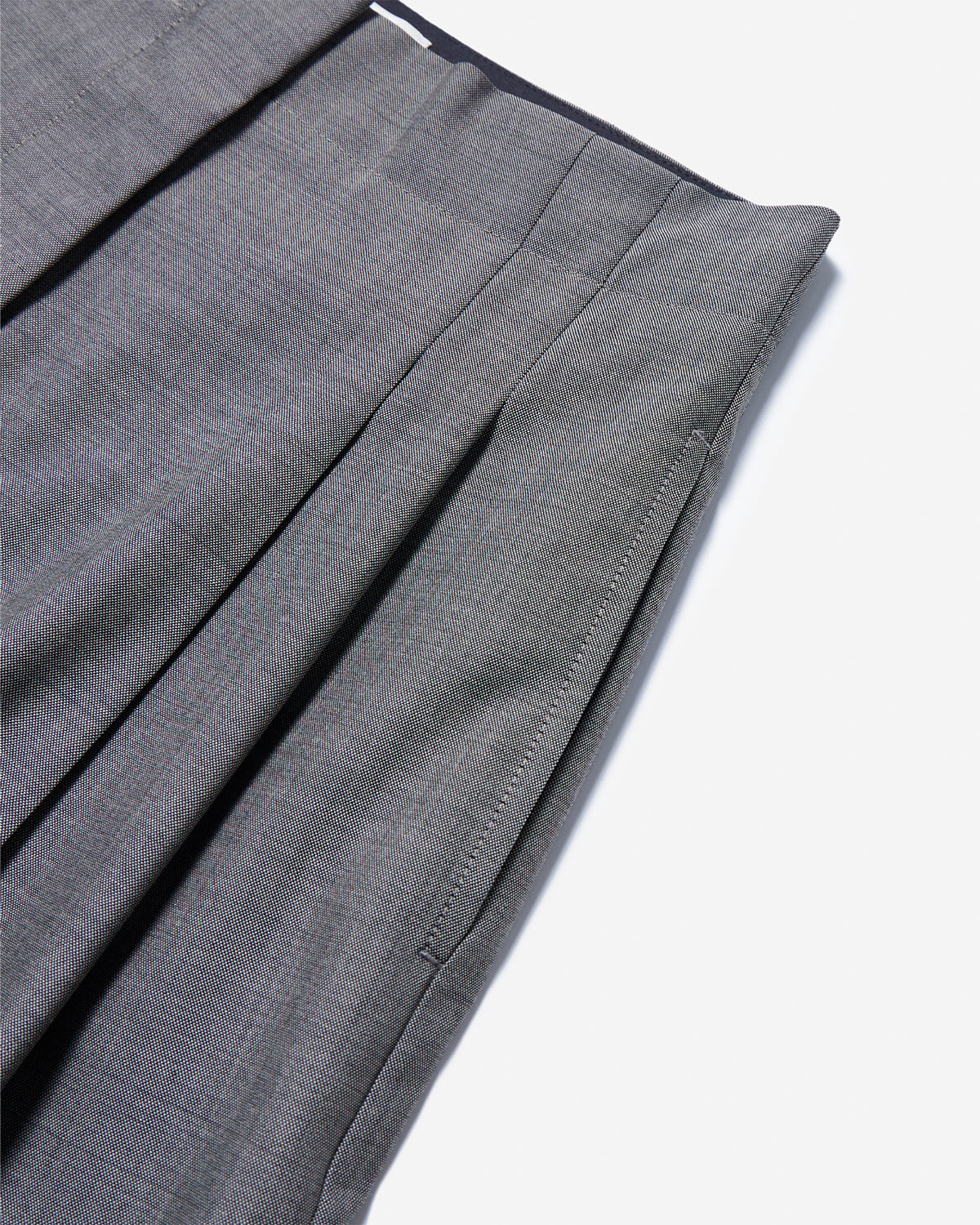 Lira - Double Pleat Pant - Warm Grey
