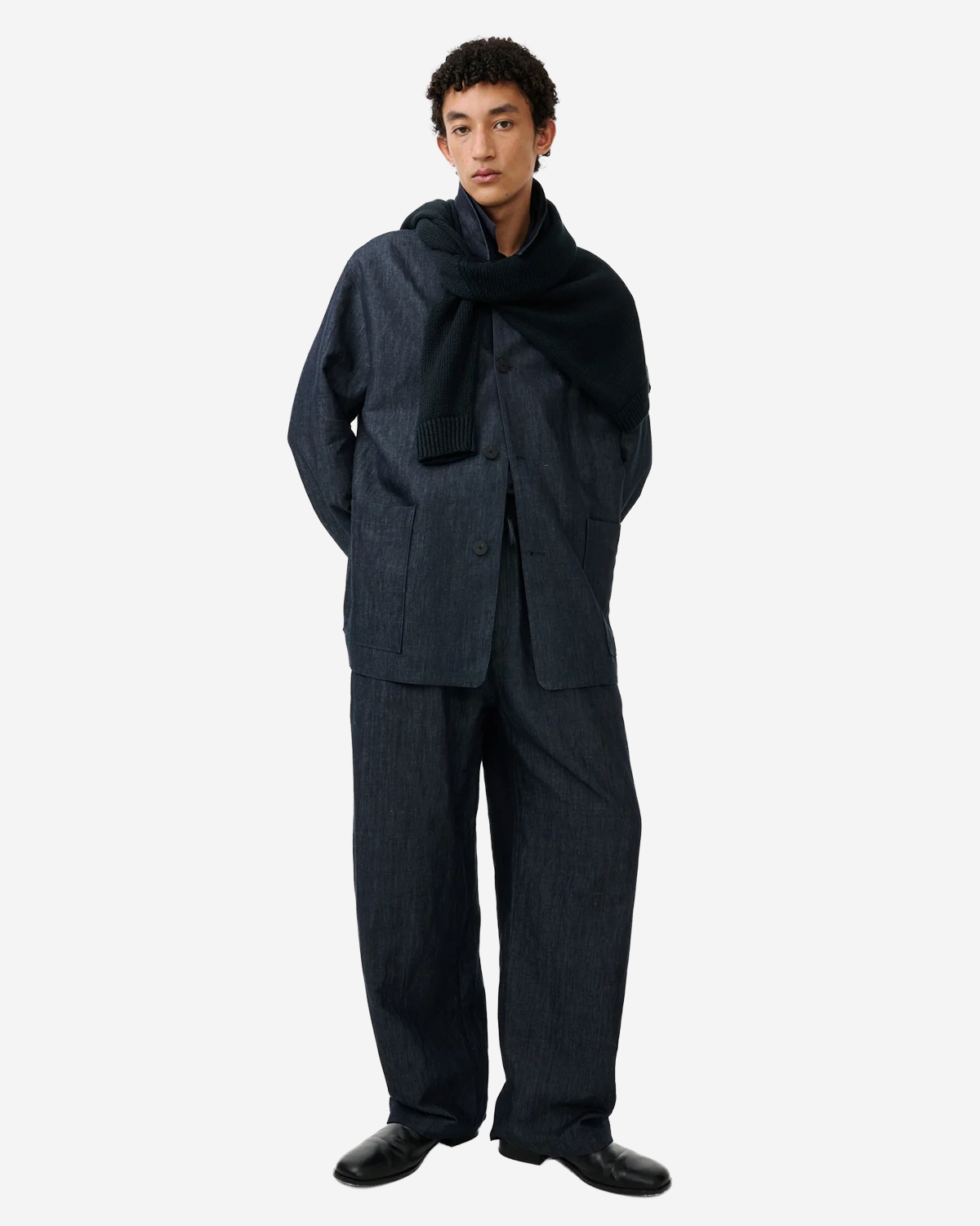 Sonny - Drawstring Pant - Indigo