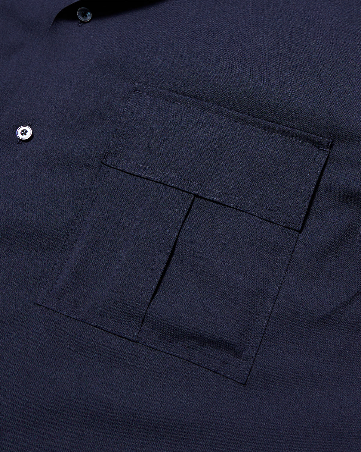 06LLSH - Big Pocket Shirt - Navy