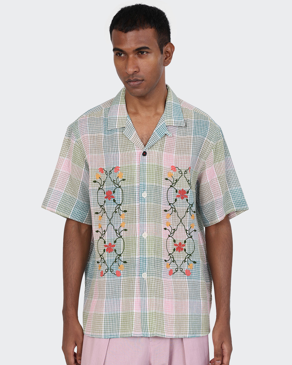 Ronen - Over Sized Camp Collar SS Shirt - Multi