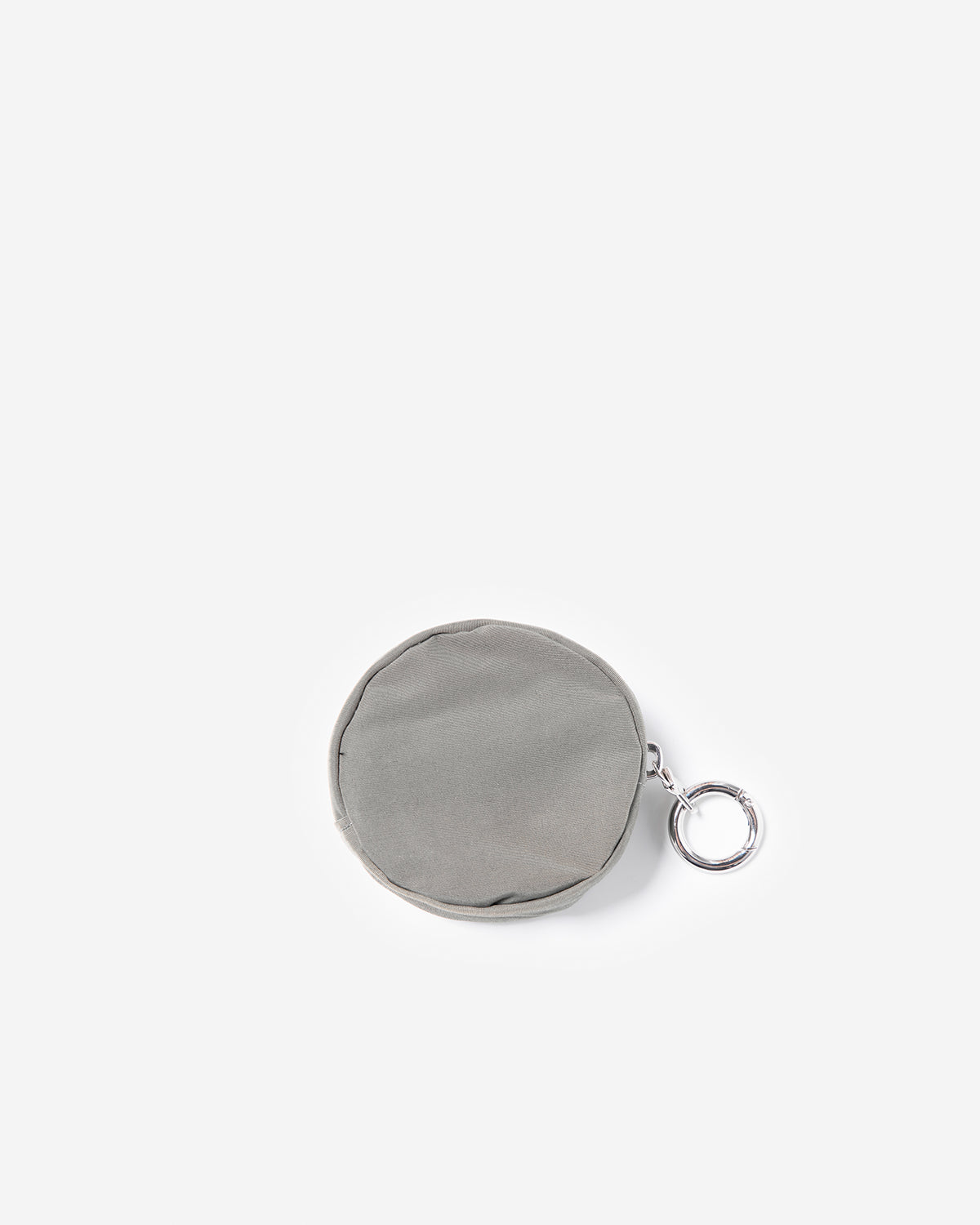 Simplicity Round Charm Pouch - Grey
