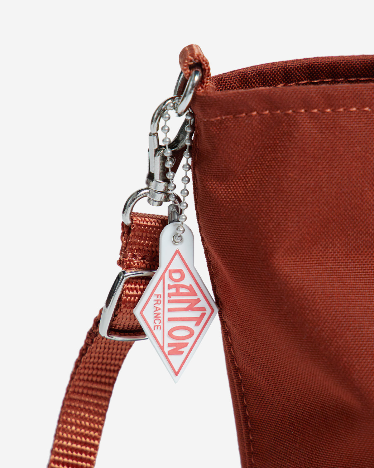 Le-Marais - Cordura Canvas 2Way Tote Bag - Orange Brown White