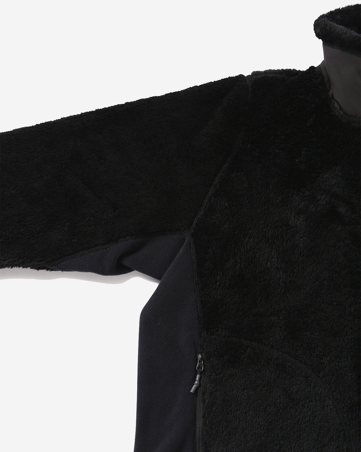 High Loft Fleece Jacket - Black