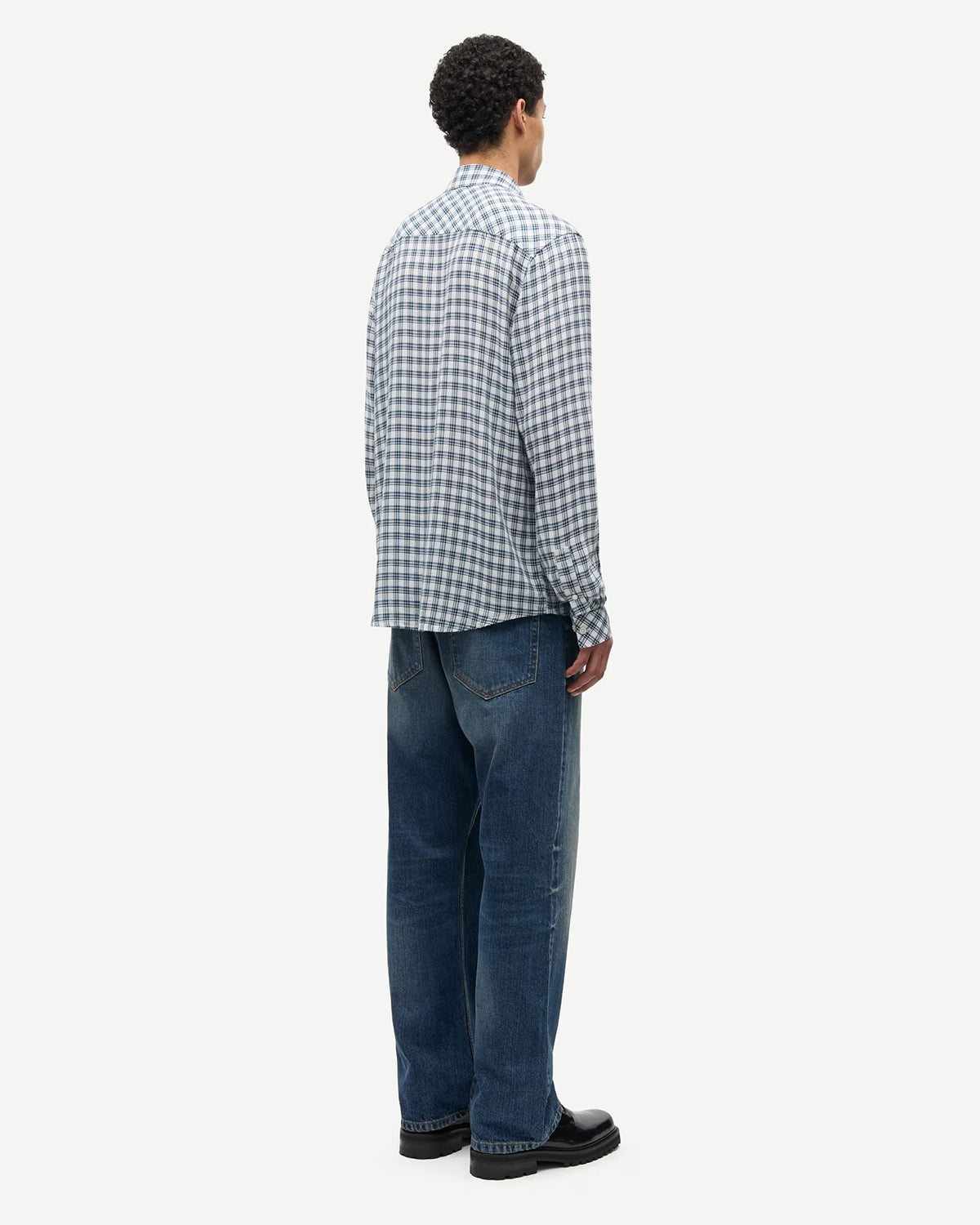 Saryan J Shirt - Blue Ch.