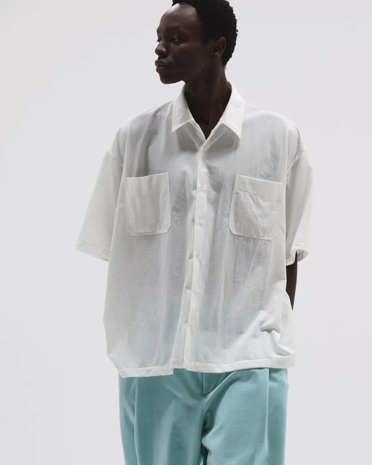 36G Nylon Balise SS Shirt  - White Dye