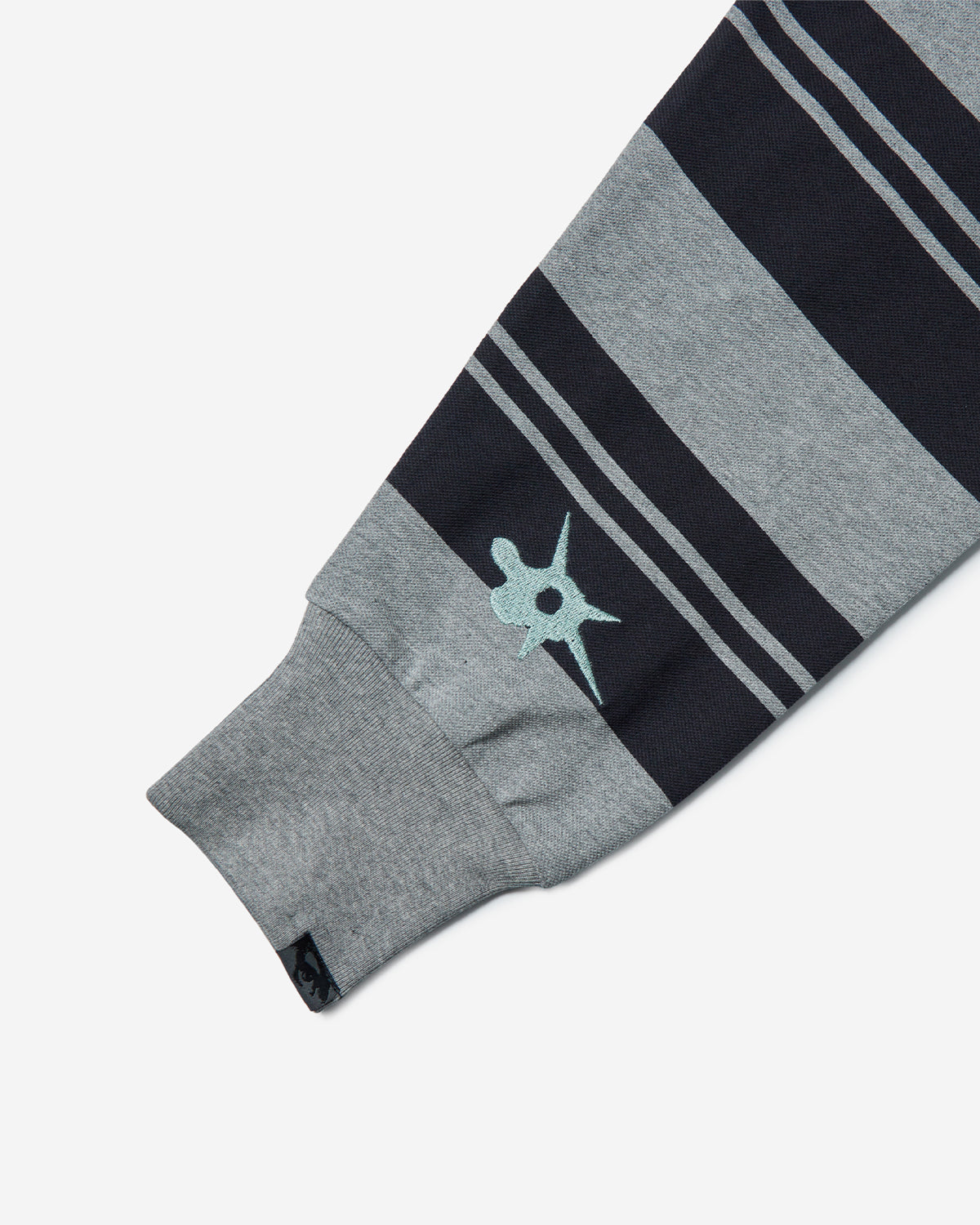 Lines In Time Stripe Mock Neck LS Top - Multi