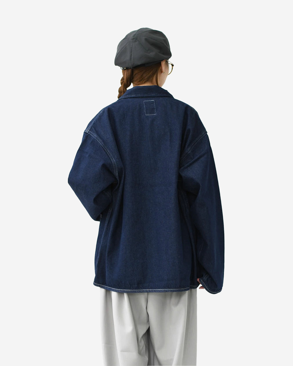 Mens Denim Shirt Jacket - Indigo Denim