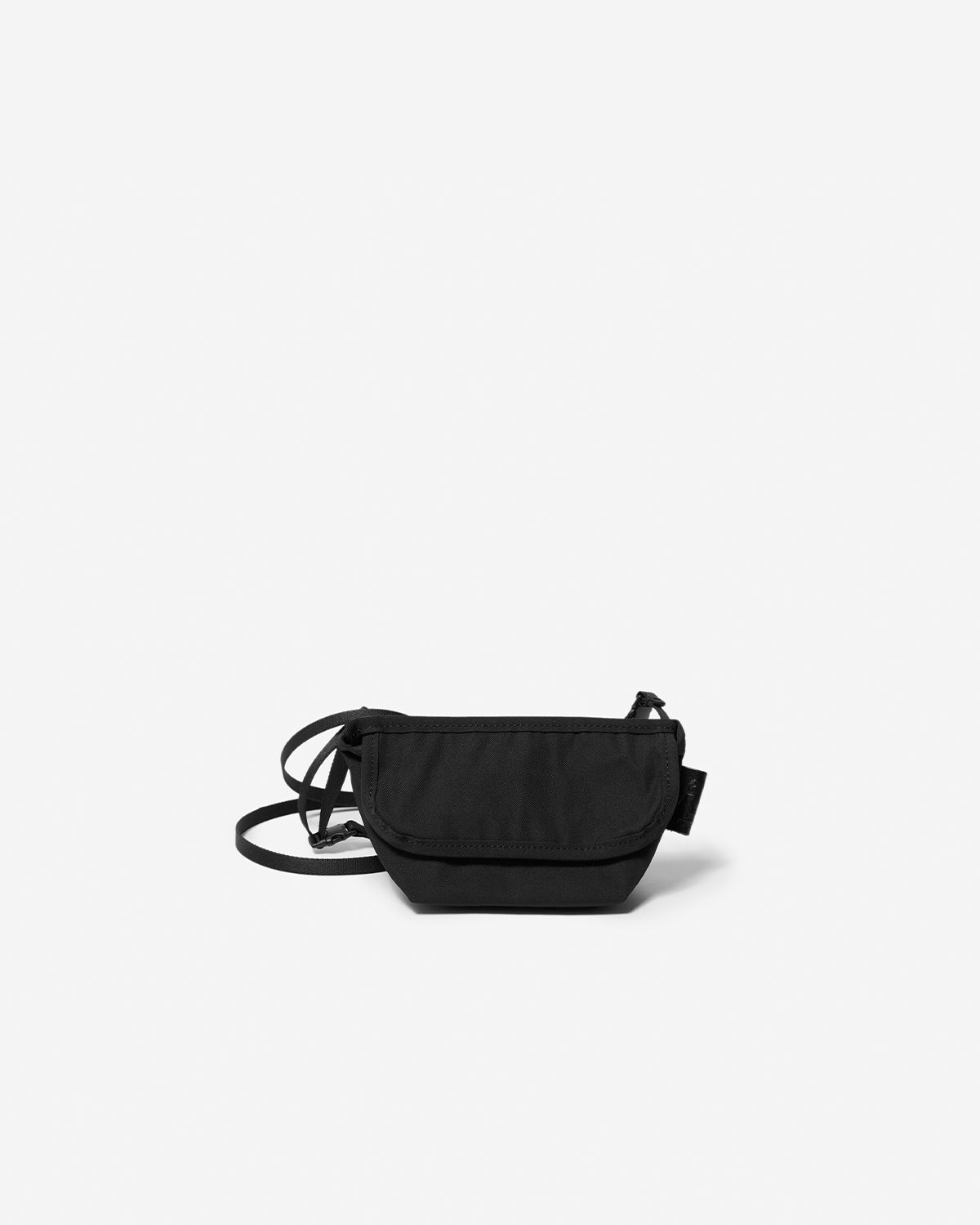 Gabardine Portable Messenger - Black