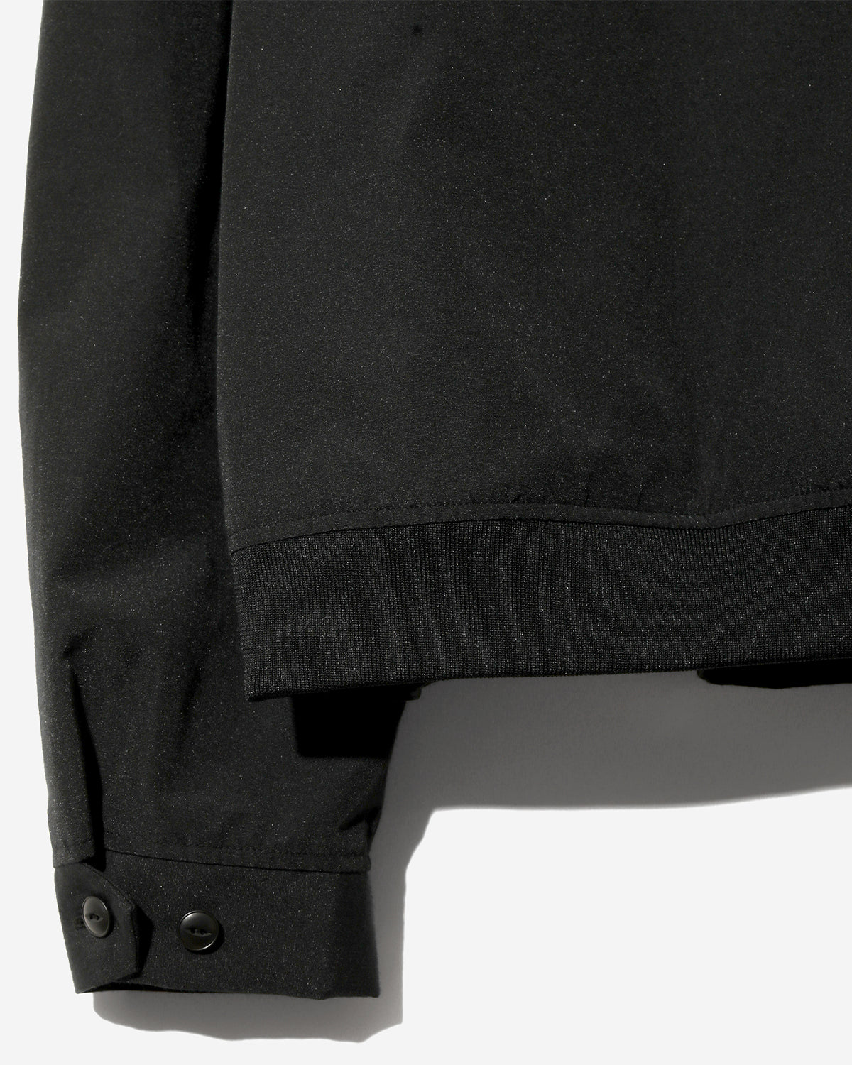 Cap Shoulder Sports Jacket - PE/C Typewriter - Black