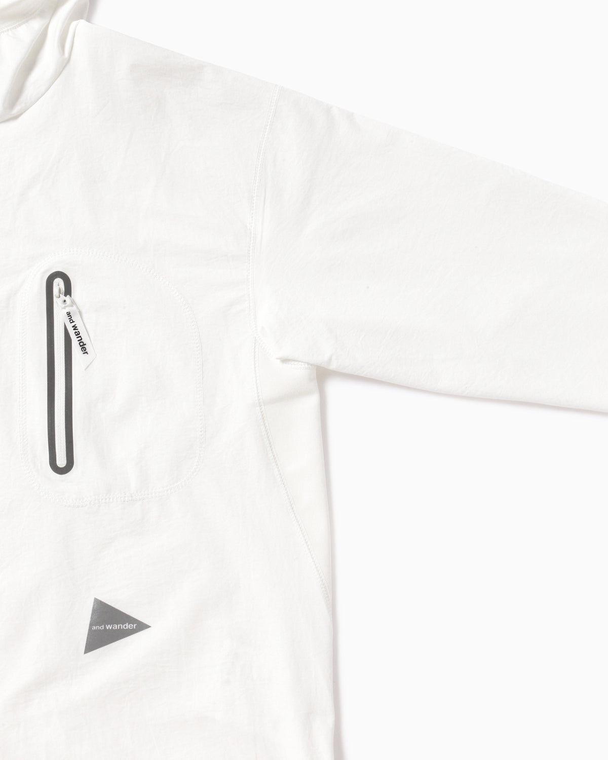 Hybrid Warm Pocket Hoodie - White