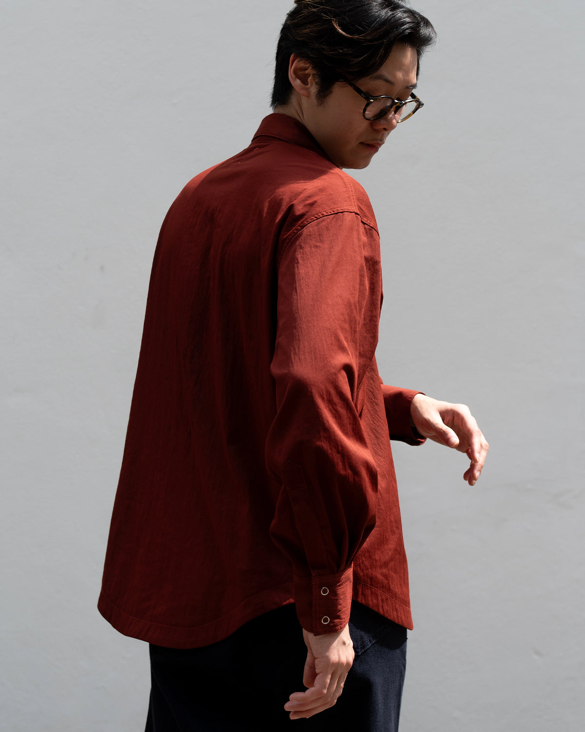 Edge Shirt - Burnt Sienna