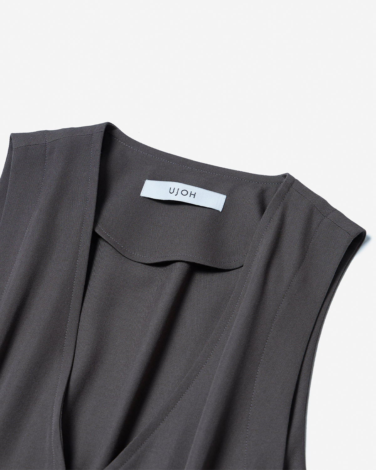 ZIP Flare Dress - Olive Gray