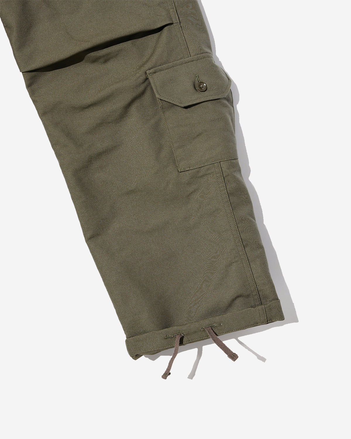 Flight Pant - Olive Cotton Double Cloth