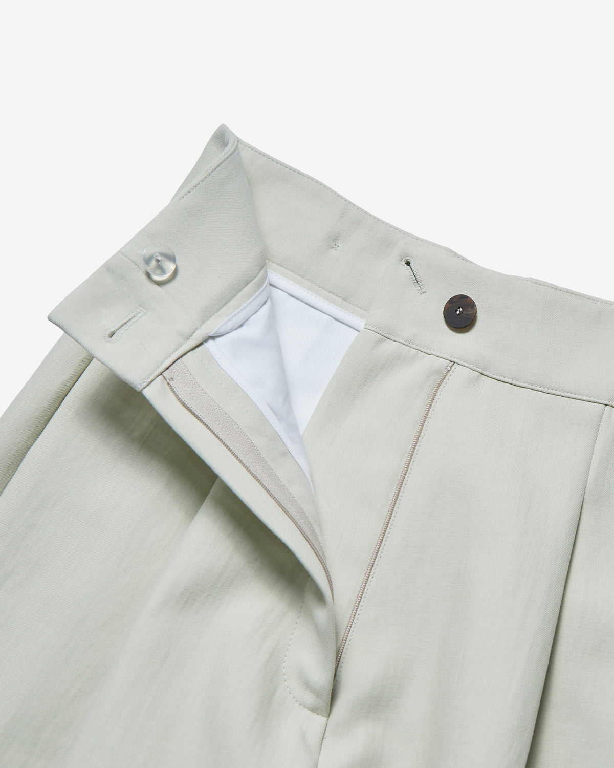 Fellini - Elevated Pants With Tab Detail - Dove