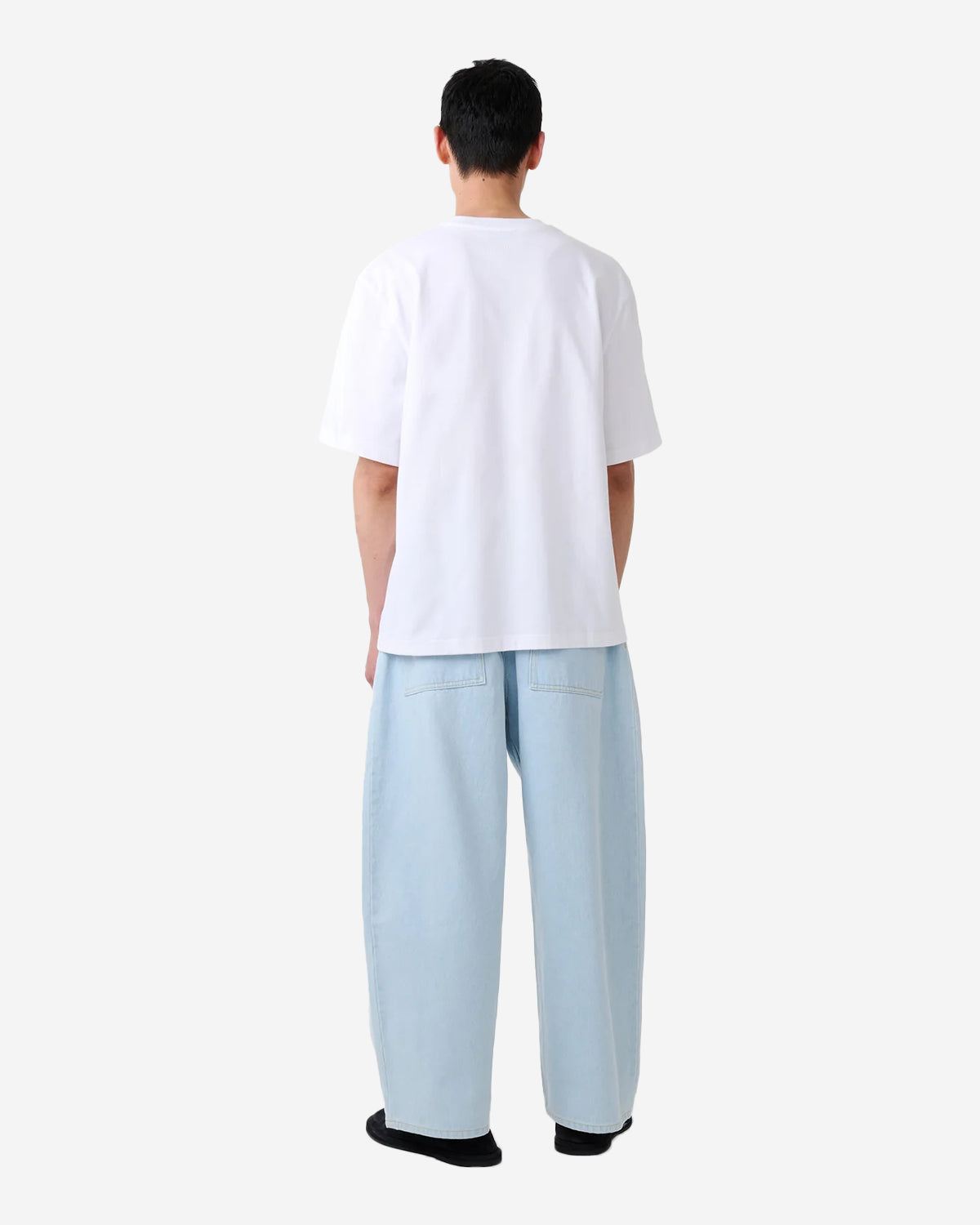 Lay - Jersey - Branded Boxy Fit T-Shirt - Optic White