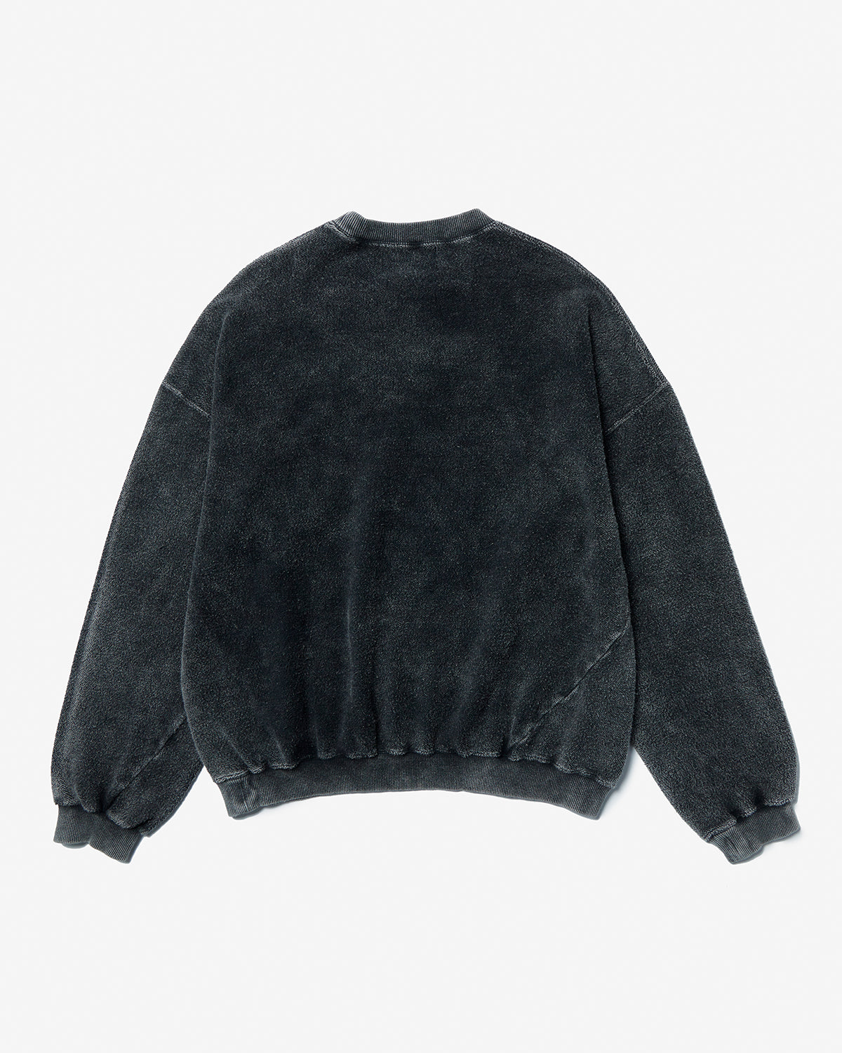 Hand Dye Danny Square Twist Sweat - Black Square
