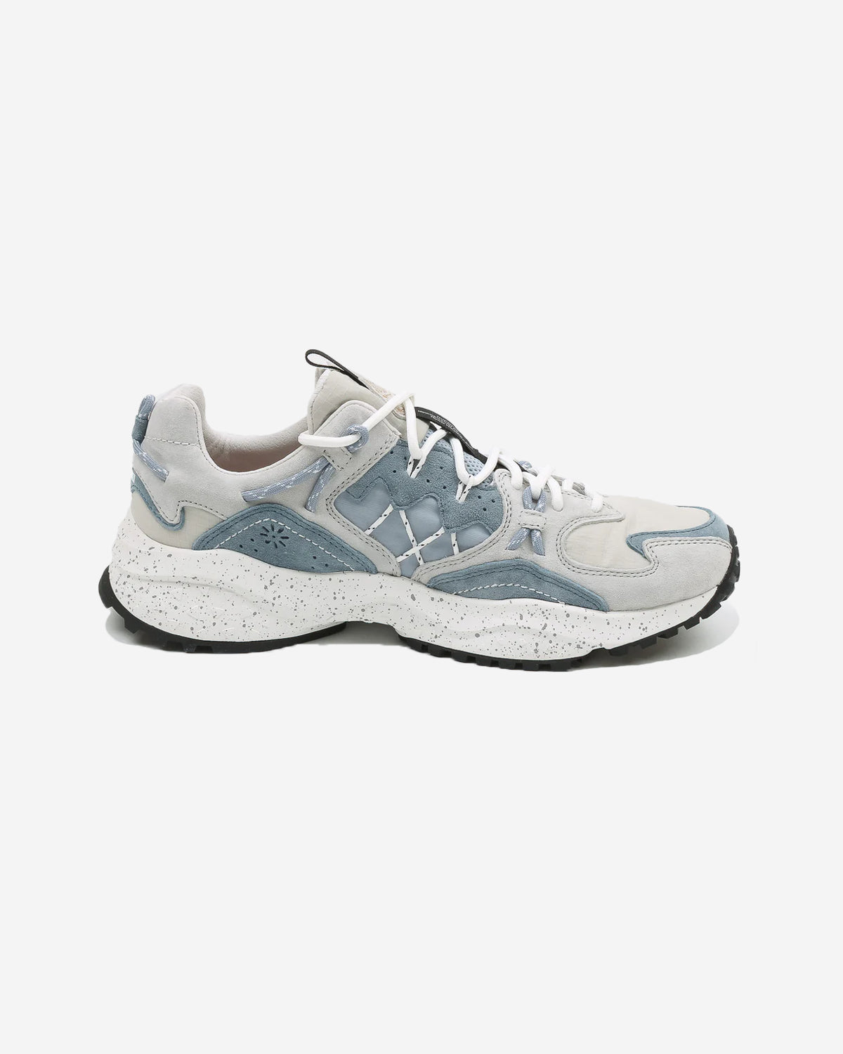Yamabushi - Suede / Nylon Ripstop Grey-Sugar Paper-Navy