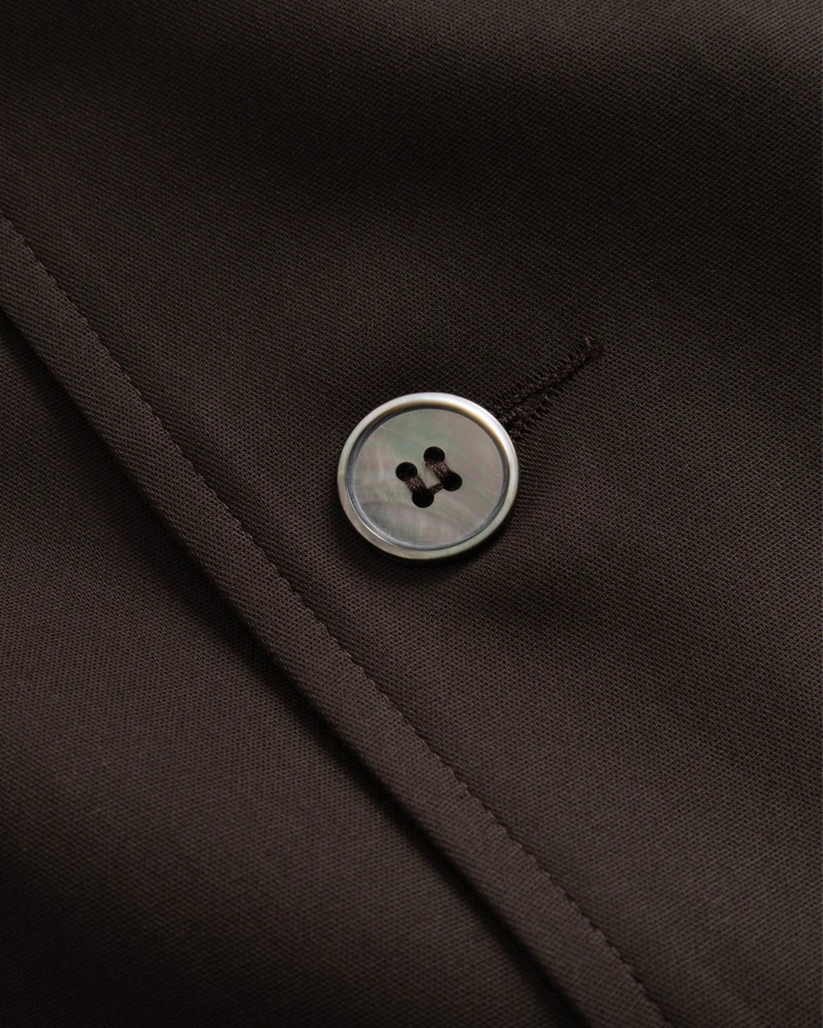 Repos J Double Cloth Mens Unlined Jacket  - Brown