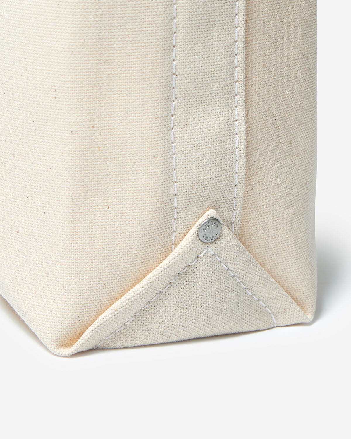 Vosges Moyen - Cotton Canvas Tote Bag - Ecru Red