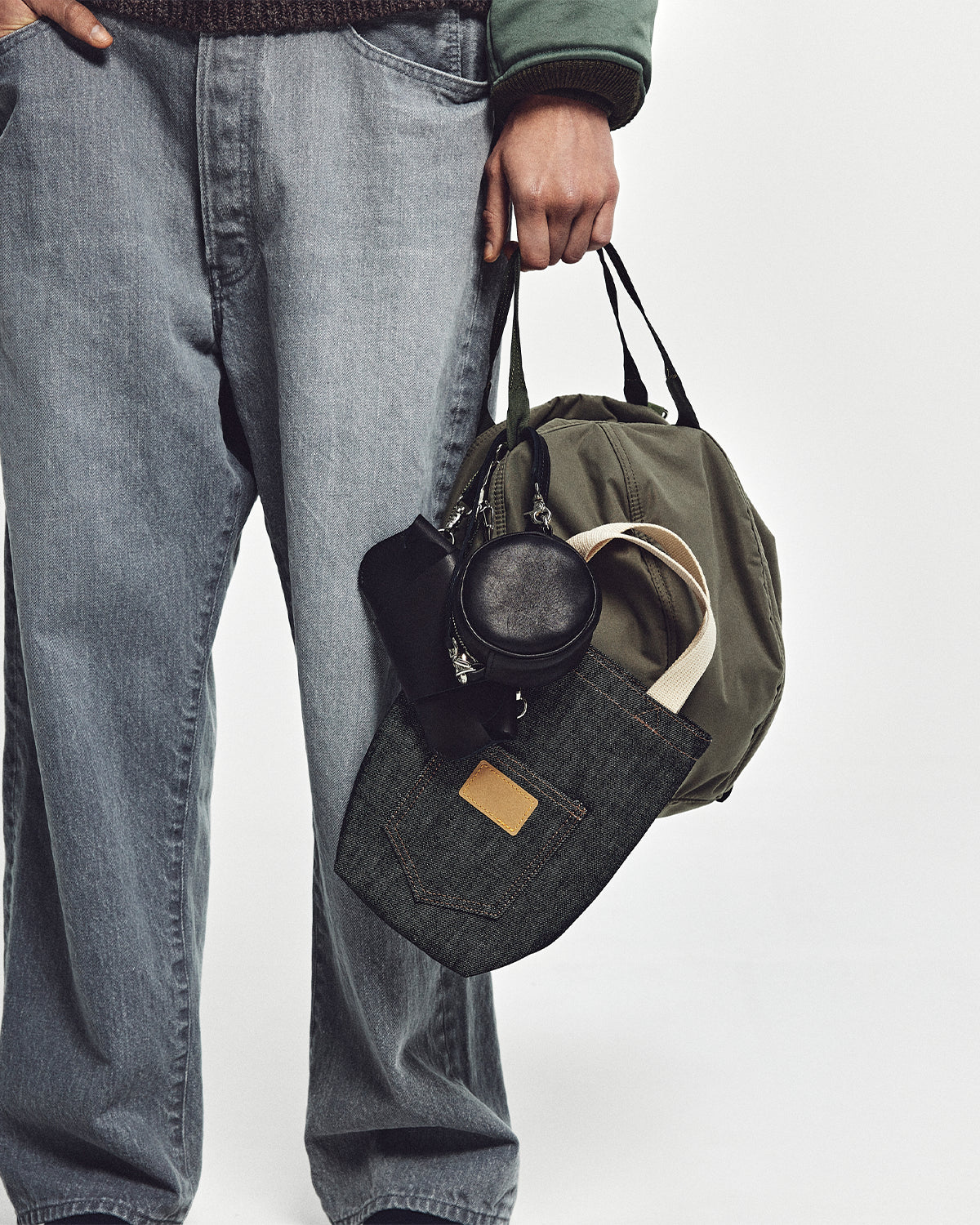 MIL Helmet Bag Round - Olive