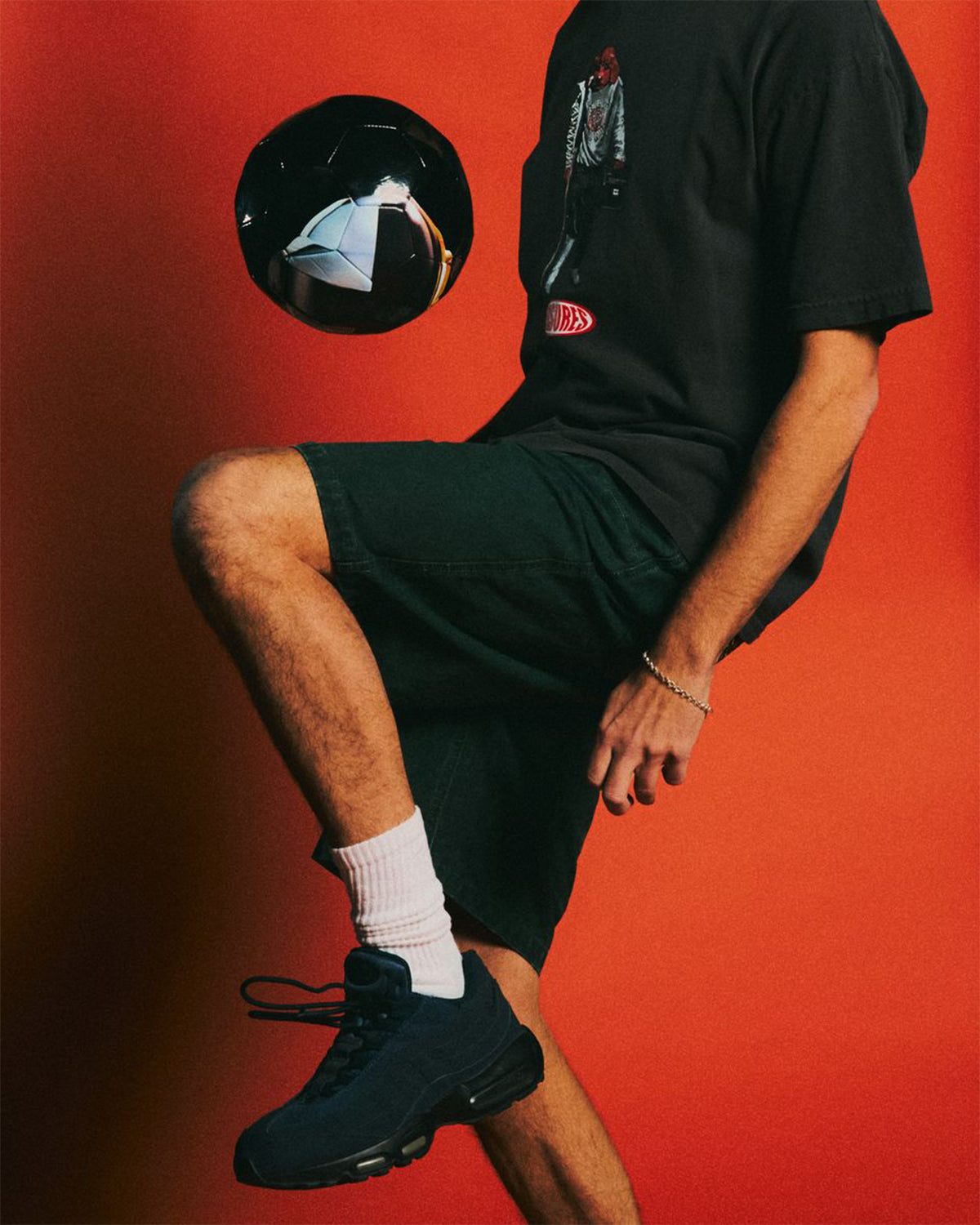 Helmets Soccer Ball - Black