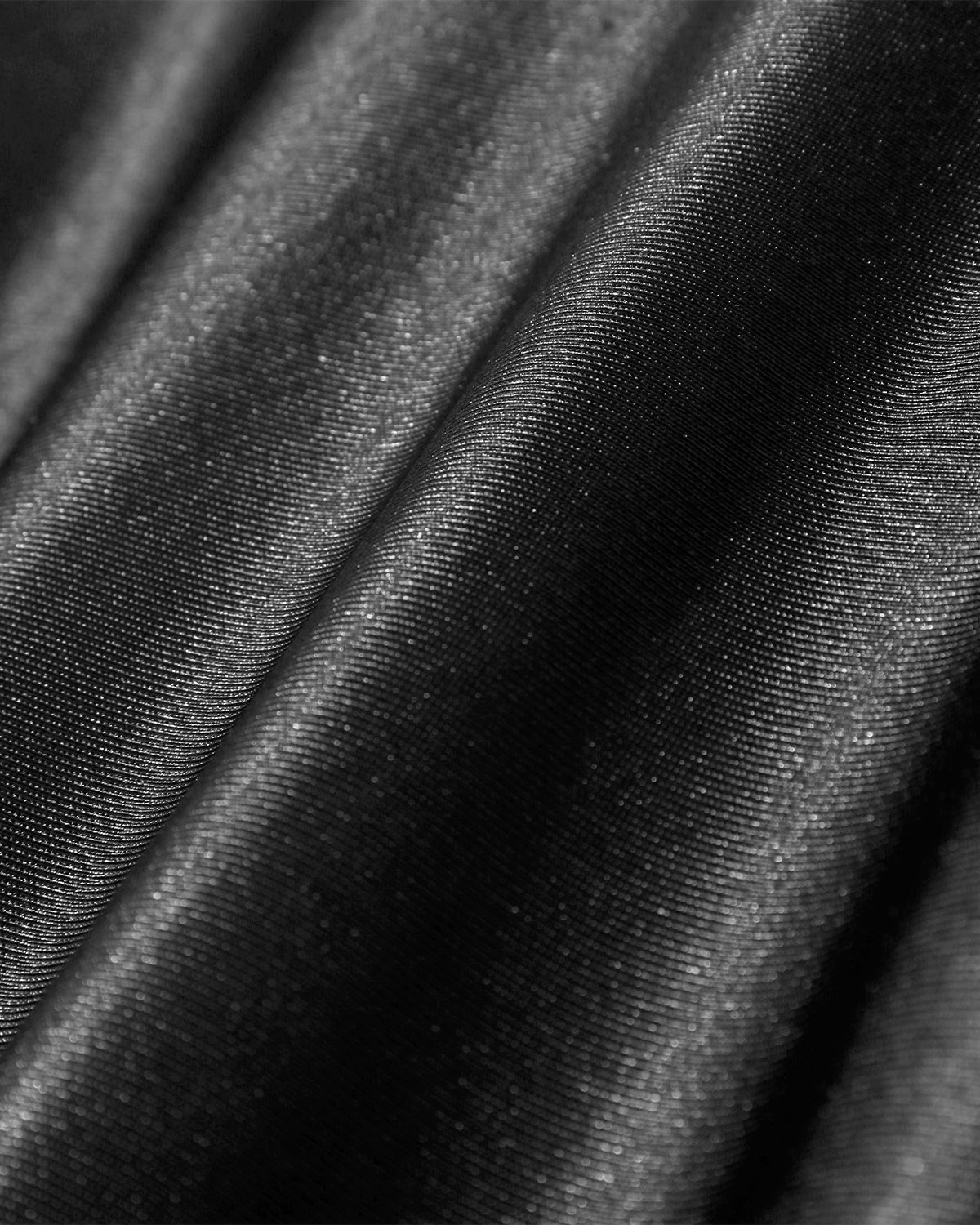 Track Jacket - Tricot Sateen - Black