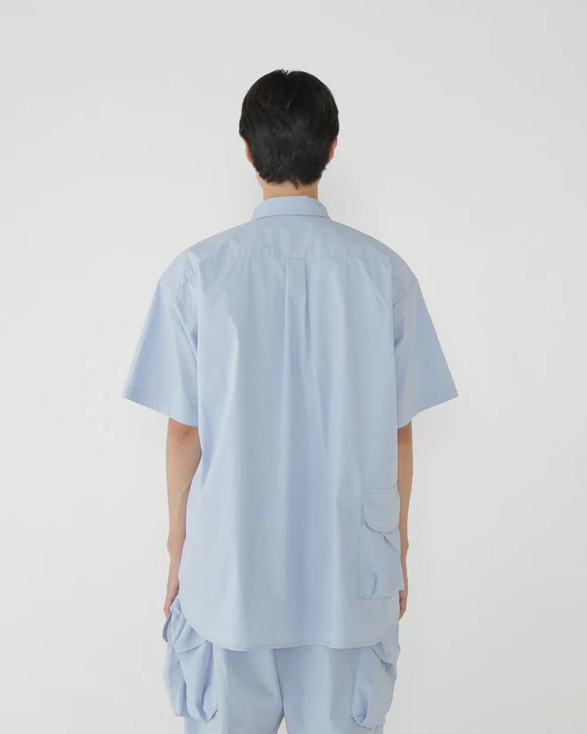 Multi Pocket SS Shirt (M) - L.Blue