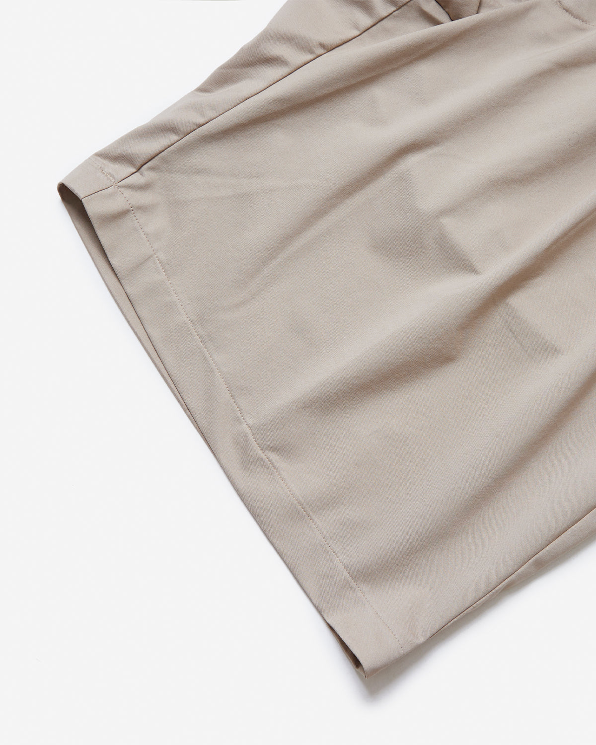46G Pintuck Shorts  - Beige