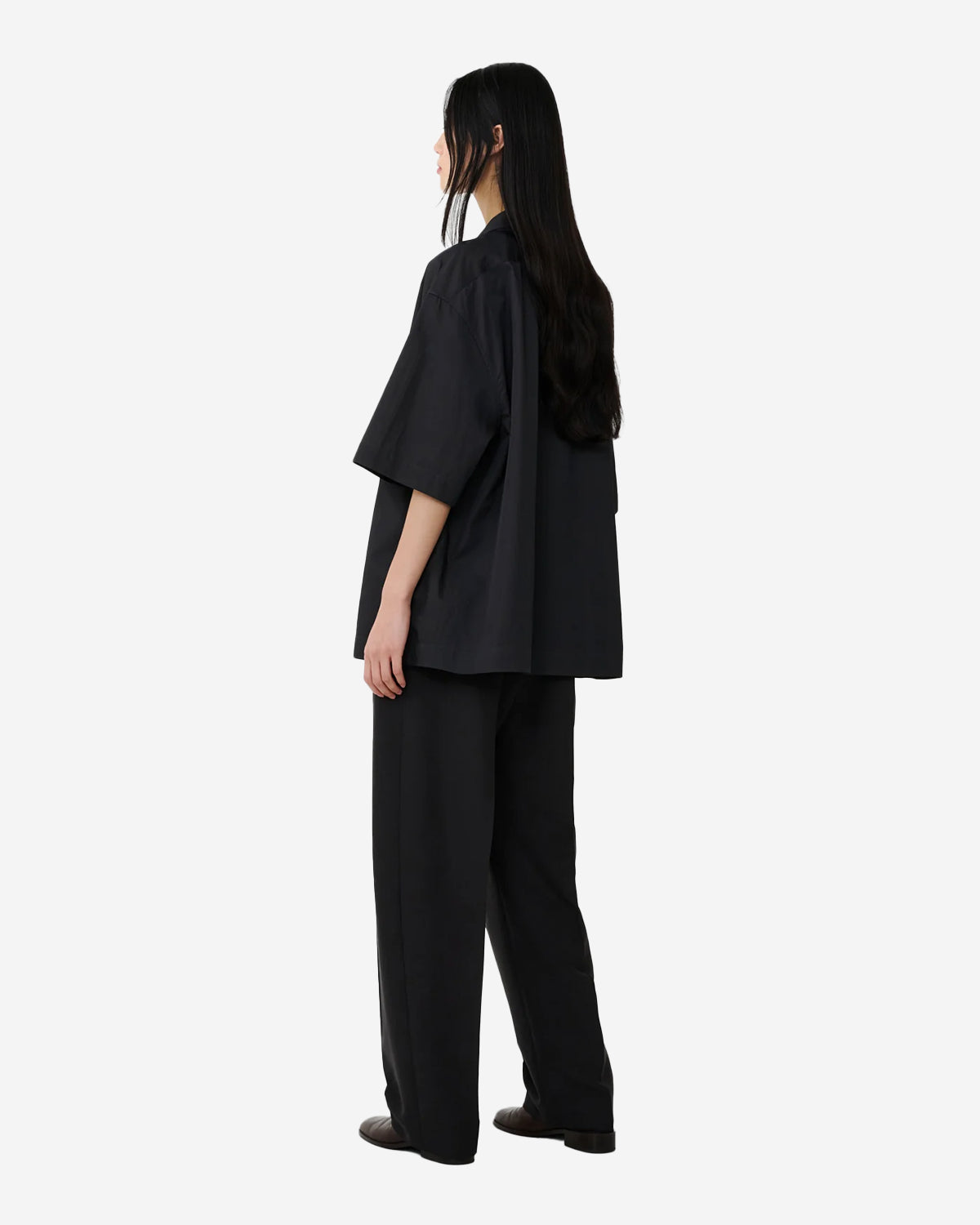 Delos - Short Sleeve Shirt With Pocket - Coal