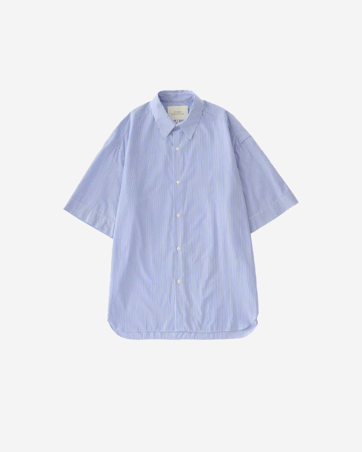 Sorono - Short Sleeve Shirt - Blue And White