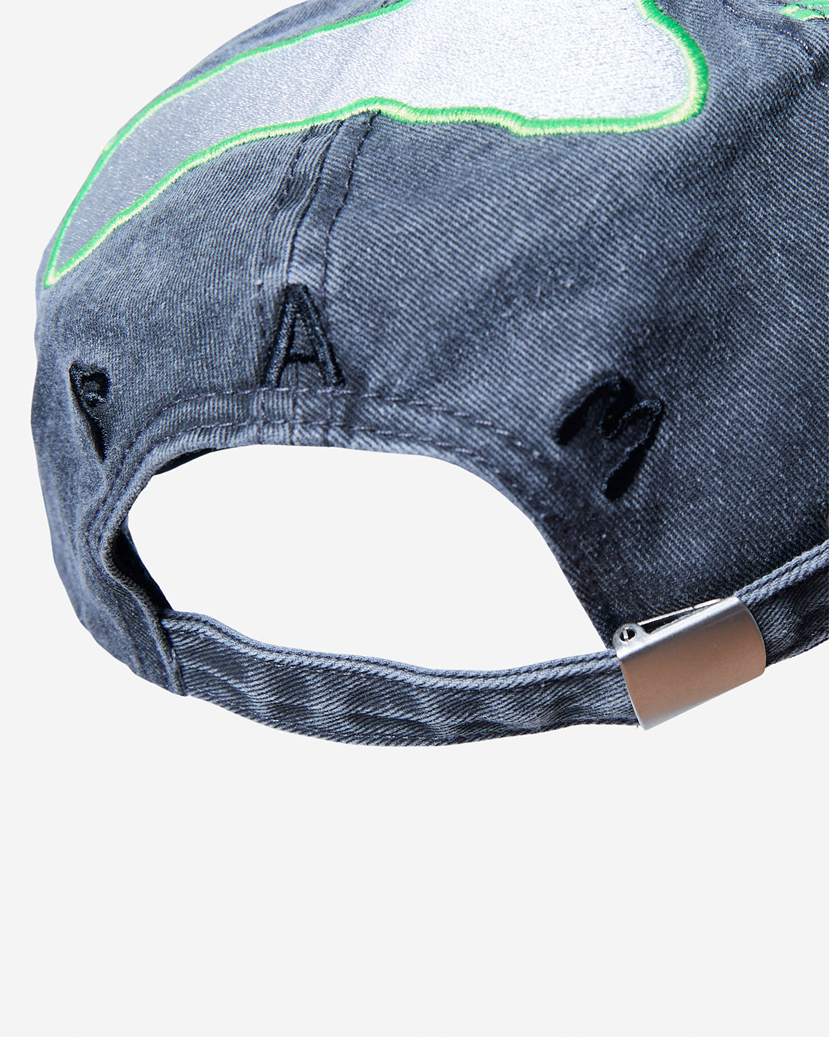 Thirty Three And A Third Baseball Cap - Black Wash / Sharp Green