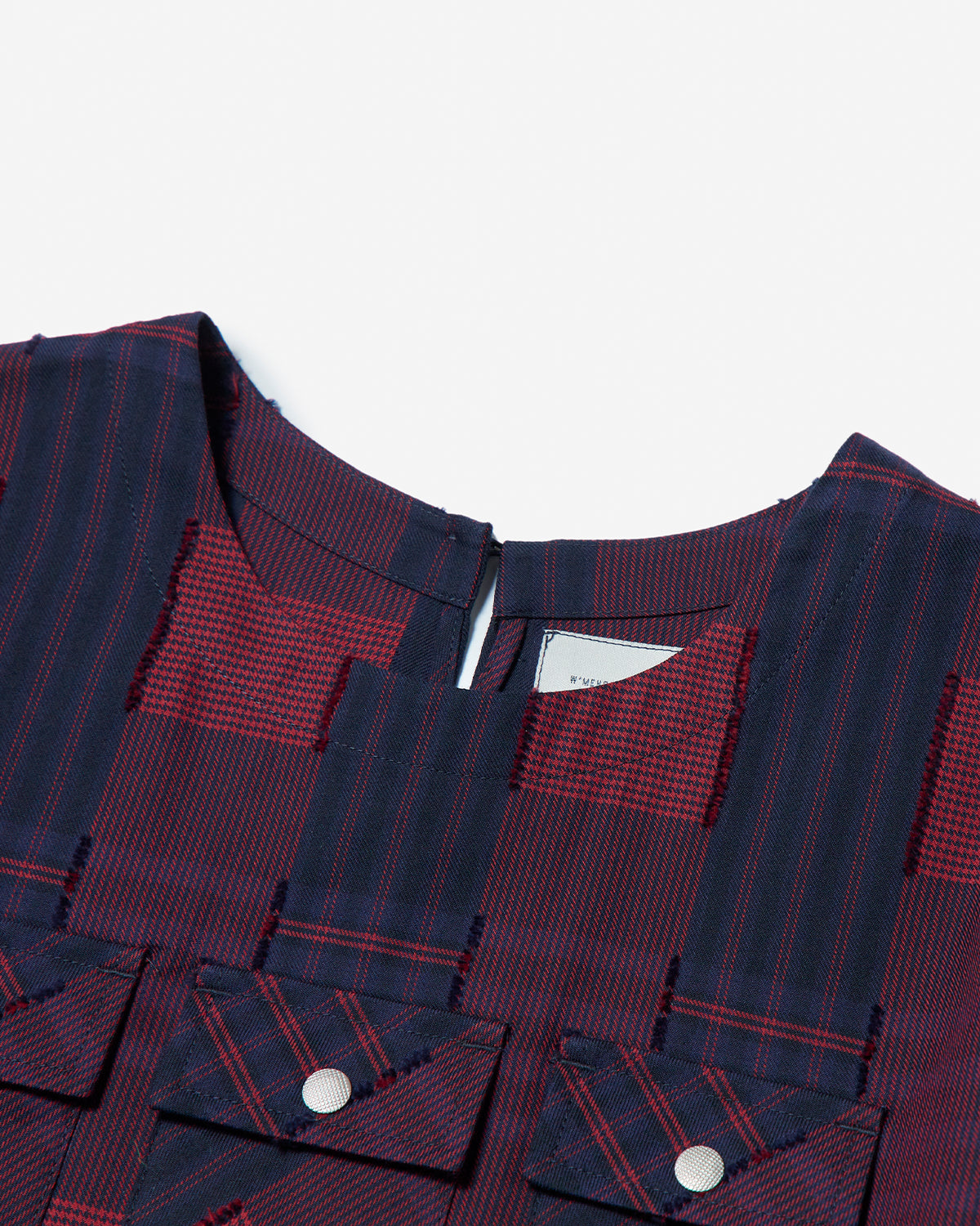 Touring Dress - Red / Navy