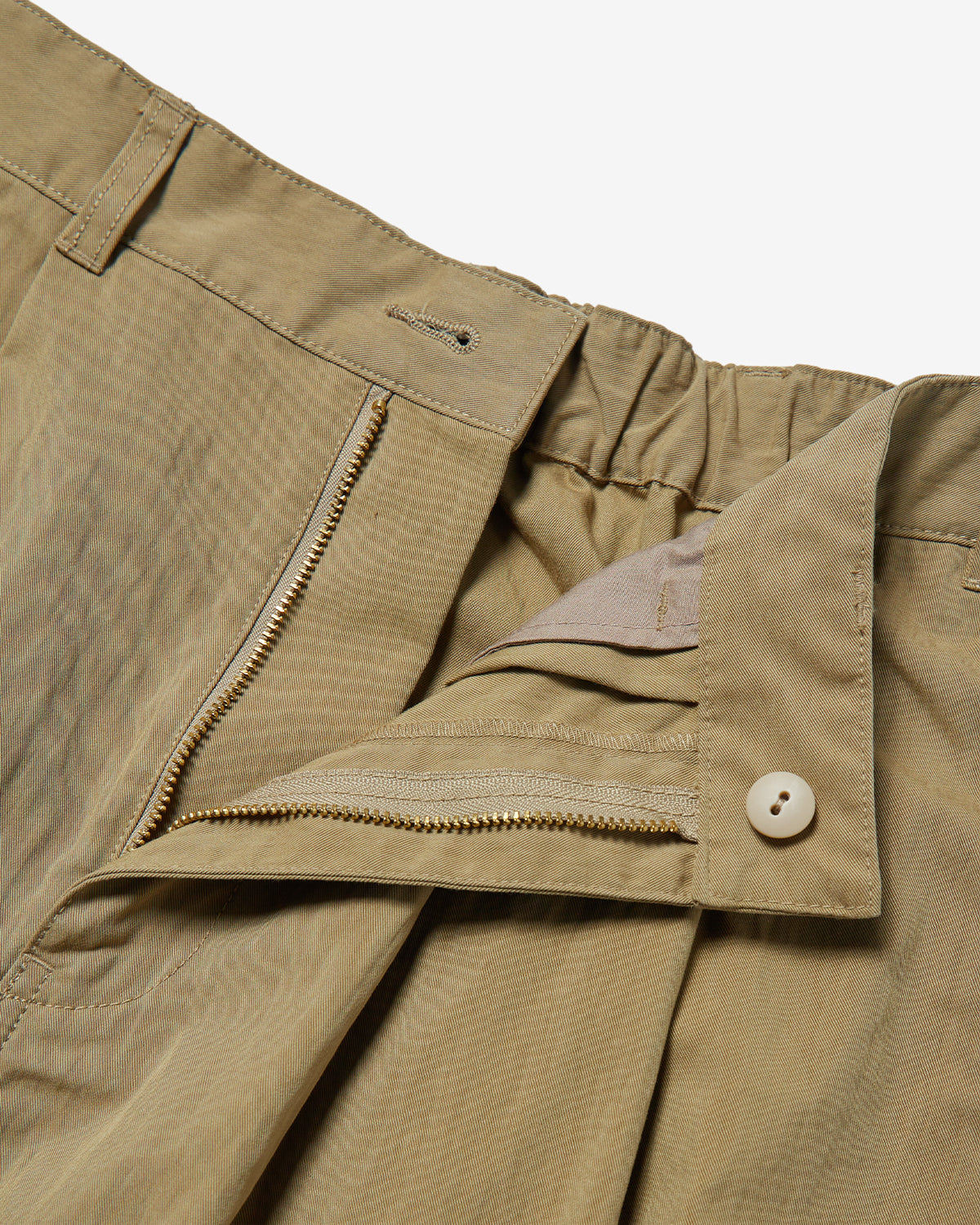 Womens CN Typewriter 2Tuck Skirt - Dk.Beige